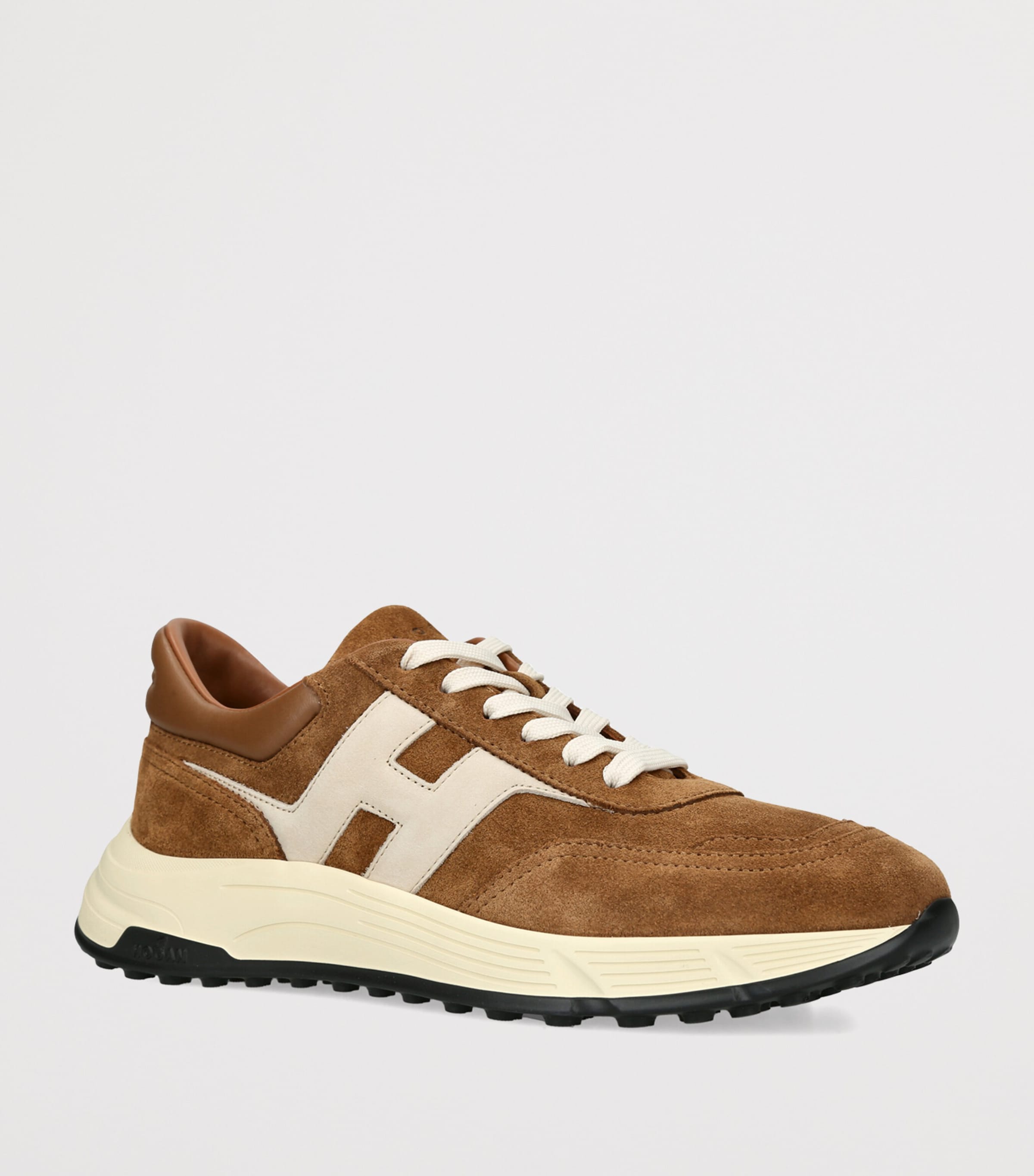 Hogan Suede Hyperlight Sneakers Tan Comb Image 2