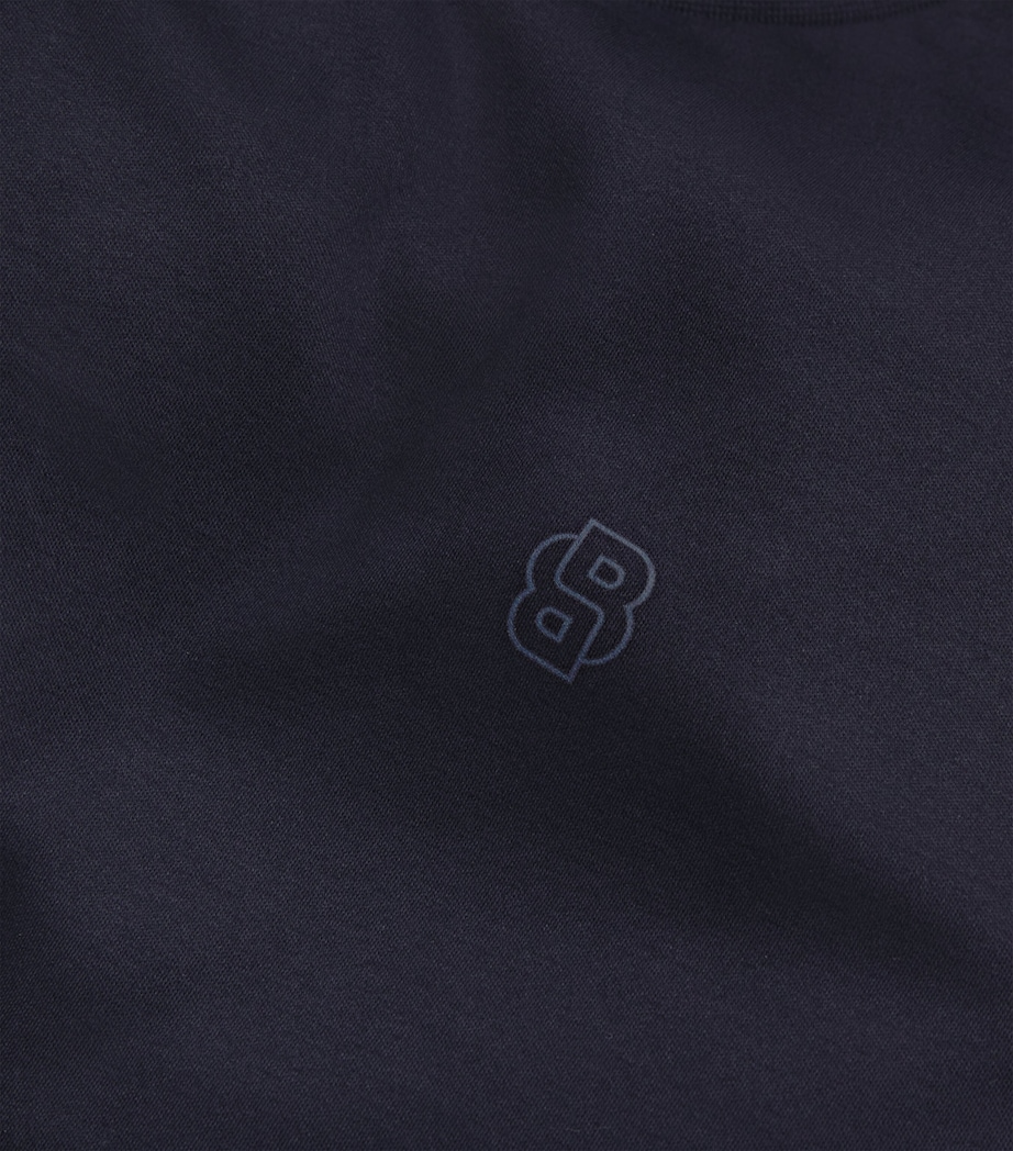 Cotton Logo Lounge Set 404-DARK BLUE Image 5