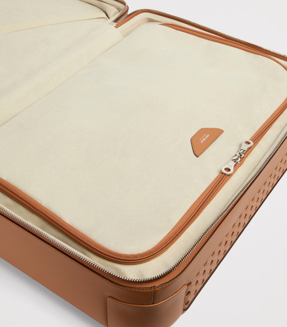 Leather Carry-On Suitcase (55cm) WALNUT Image 11