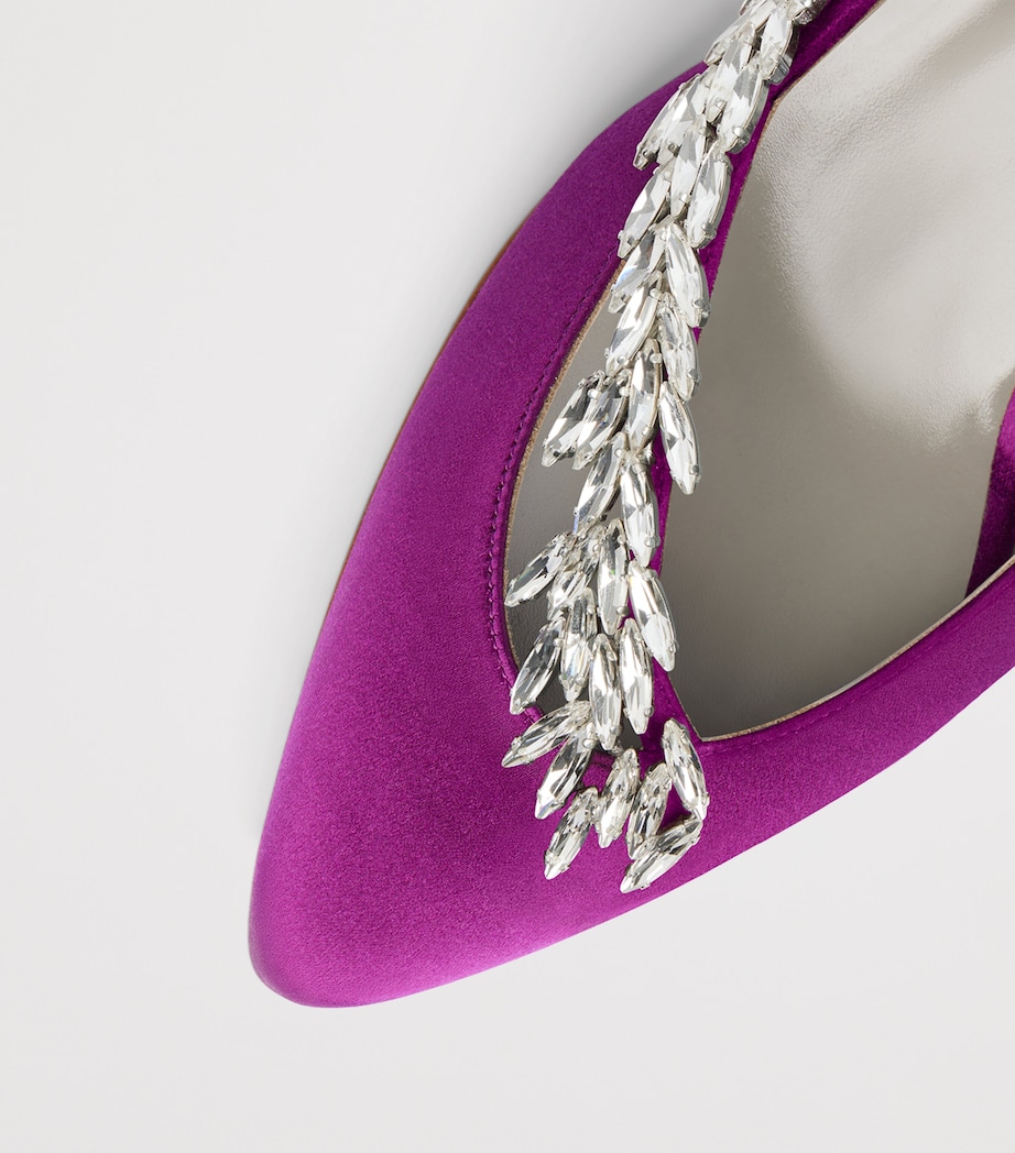 Balenciaga x Manolo Blahnik Embellished Slingback Heels 50 Image 4