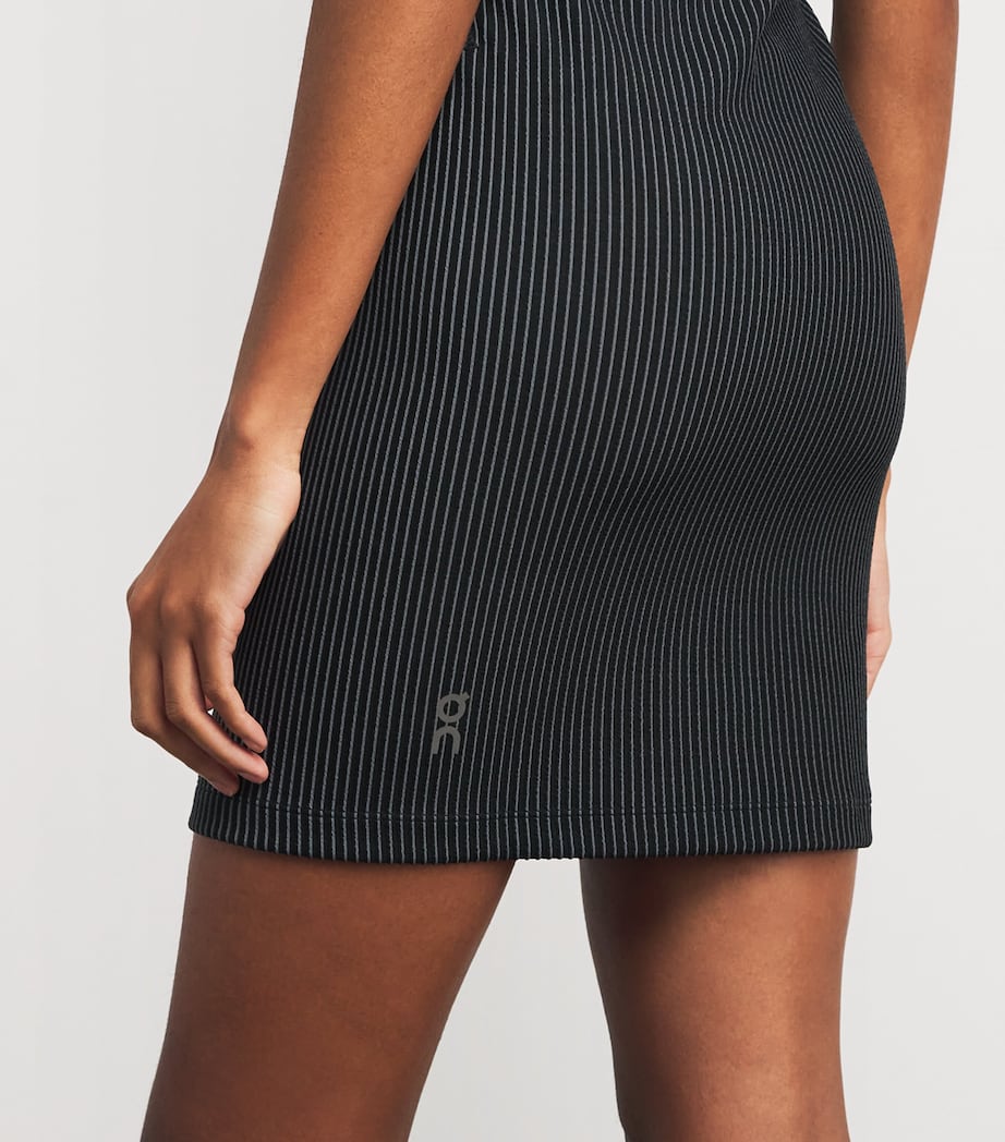 All-Day Ribbed Mini Dress BLACK | ROCK Image 6