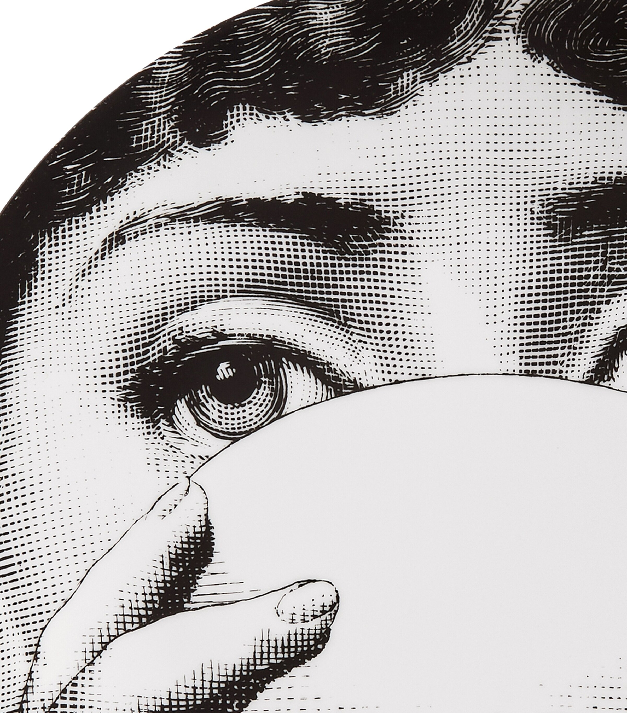Fornasetti Tema e Variazioni No. 191 Wall Plate (26cm) Image 4