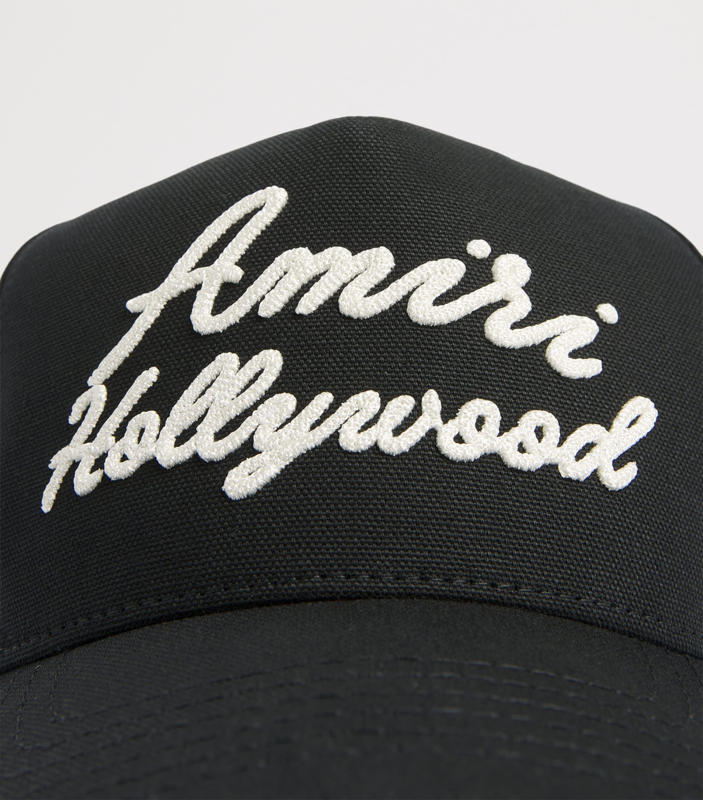 AMIRI Canvas Hollywood Baseball Cap Black Image 3