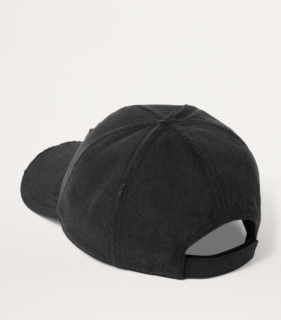 Denim Logo Baseball Cap F0002 Image 3