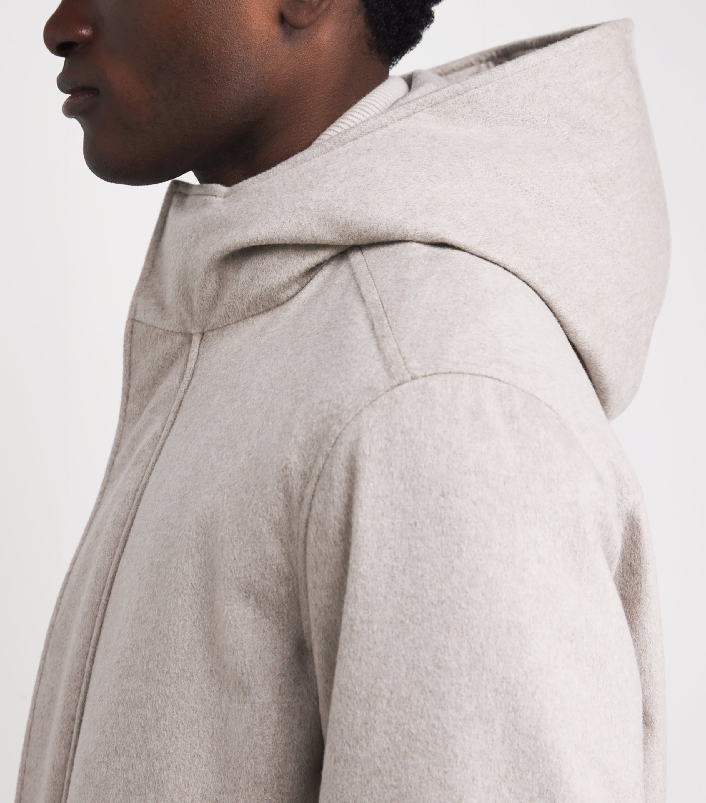 Cashmere-Silk Stormlight Parka N42 BEIGE - CANVAS Image 6