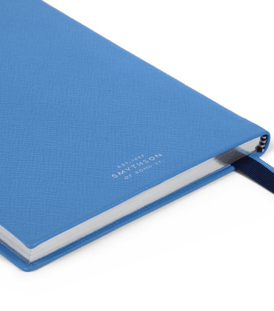Leather Soho A5 2026 Diary NILE BLUE SS21 Image 5