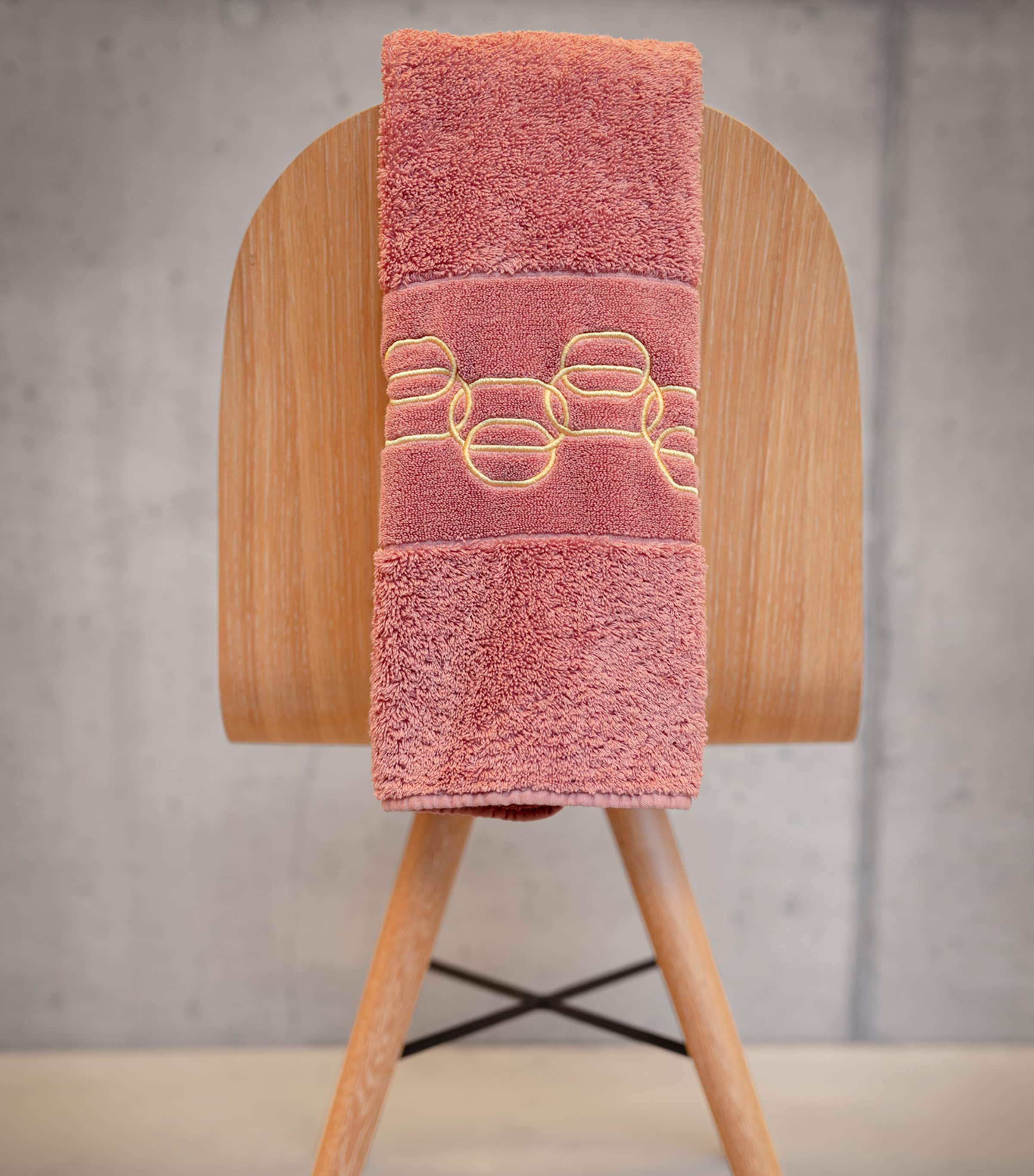 Egyptian Cotton Palacio Guest Towel (40cm x 75cm) 515 ROSETTE Image 4