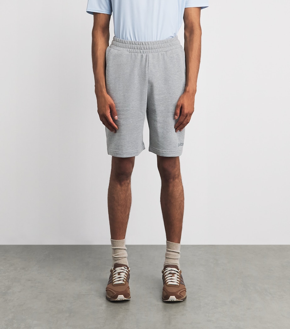 Pulco Studios Mens Relaxed Shorts Grey Marl Image 4