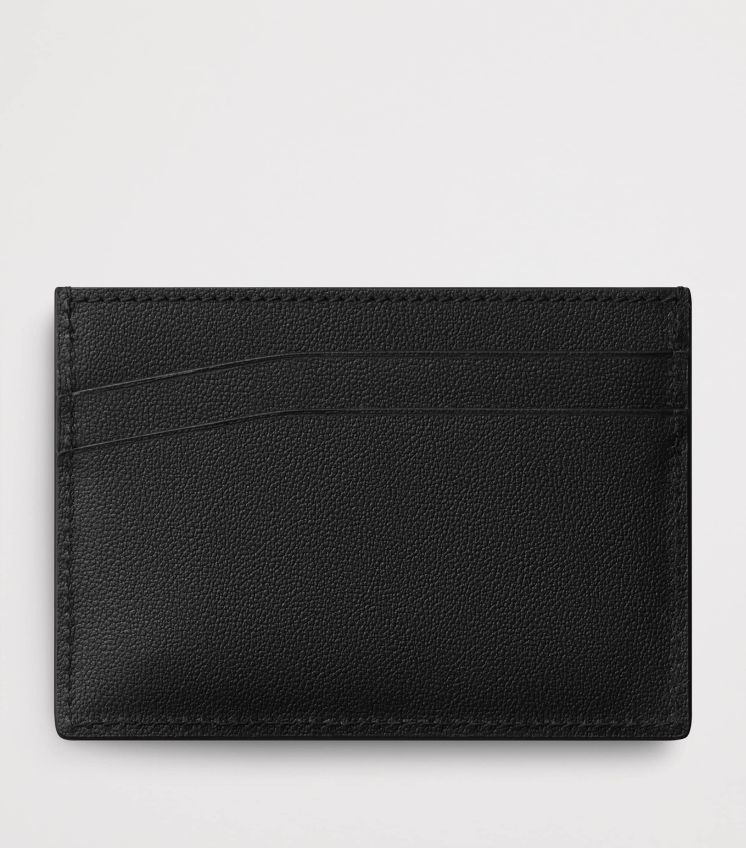 Leather Losange Card Holder BLACK Image 5