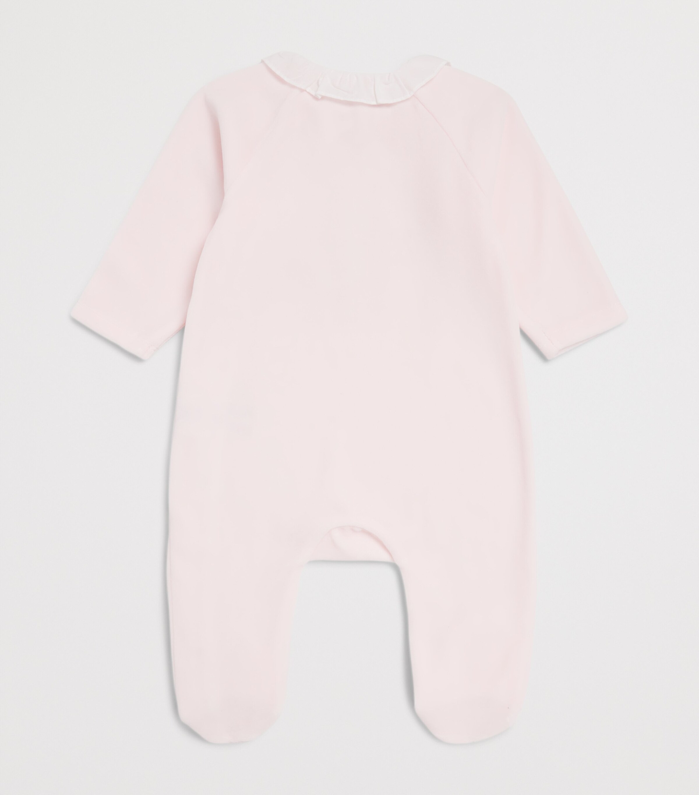 Tartine et Chocolat Cotton-Blend Embroidered All-In-One (0-18 Months) Pâle Image 2