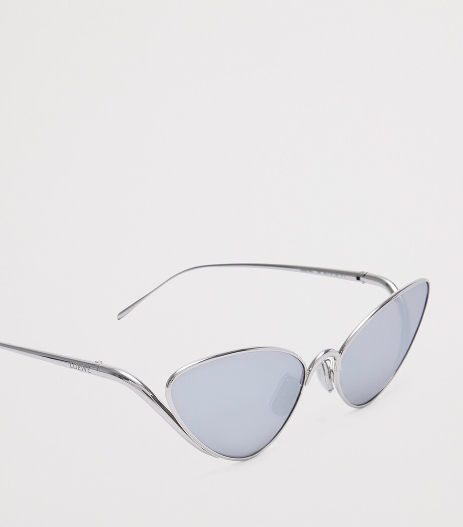 LOEWE Shooting Star Sunglasses Silver Image 4