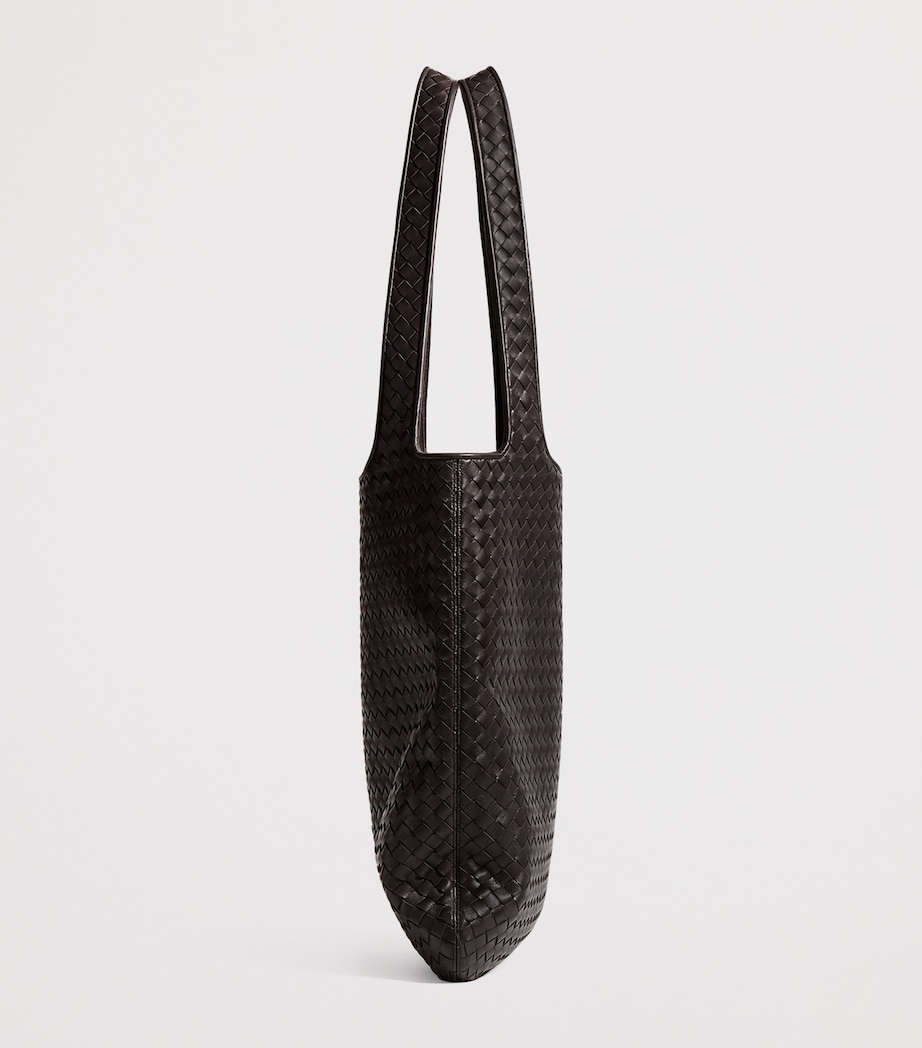 Bottega Veneta Small Leather Veneto Tote Bag Image 3
