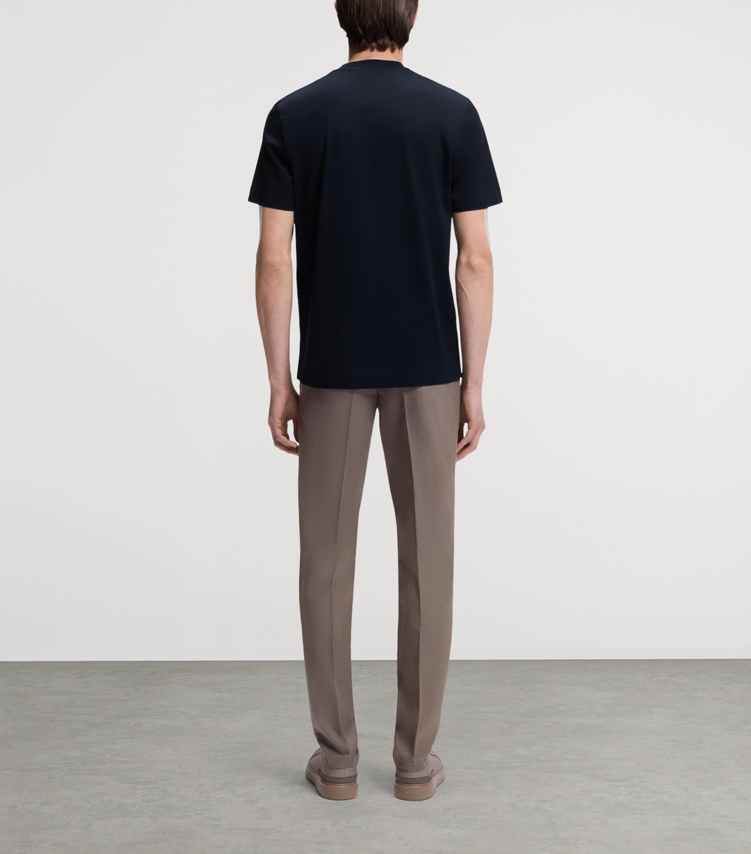 BOSS Mens x Aston Martin Embroidered T-Shirt Image 3
