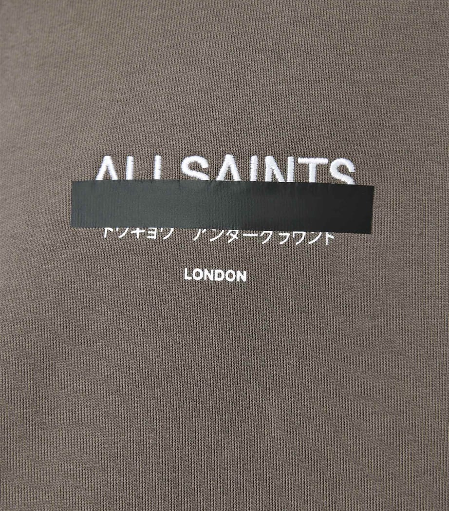 Organic Cotton Redact Hoodie FOREST GREEN Image 8