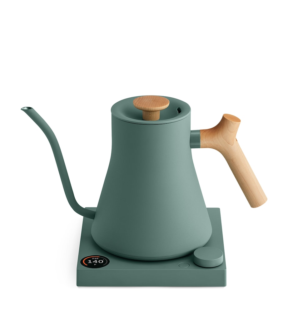 Stagg EKG Pro Electric Kettle SMOKE GREEN + MAPLE Image 5