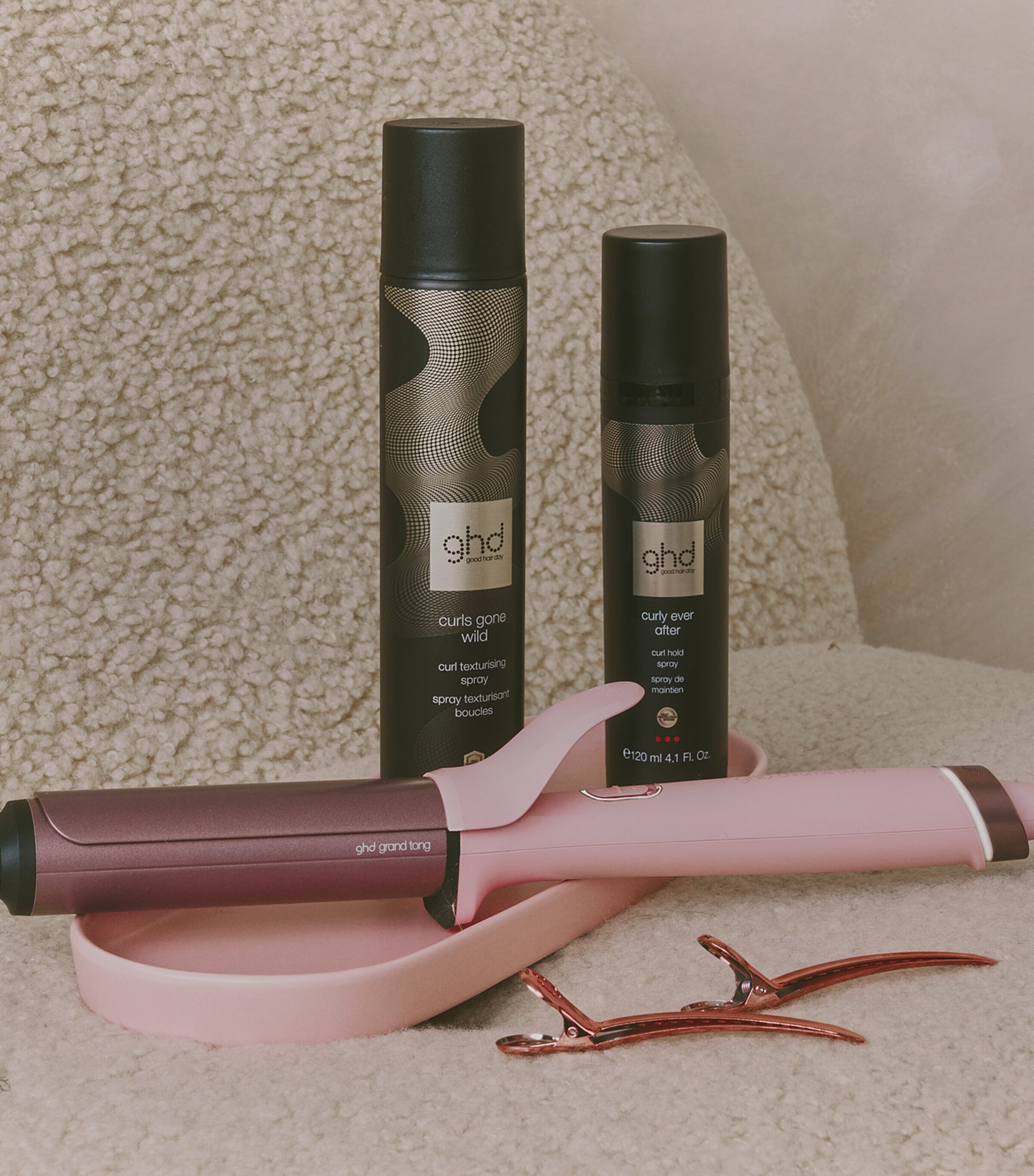 ghd Pink Collection Chronos Curve Grand Tong Pink Image 6