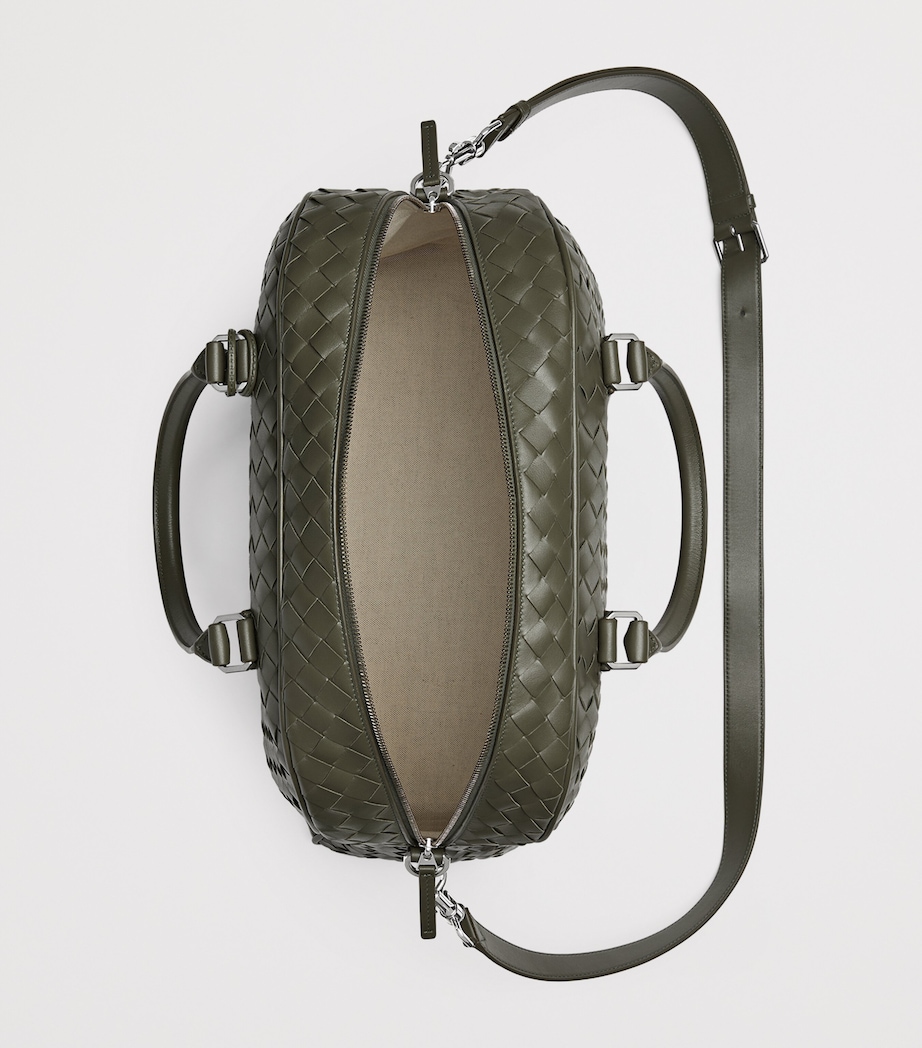 Leather Intrecciato Getaway 24 Ore Travel Bag 3248 Image 3