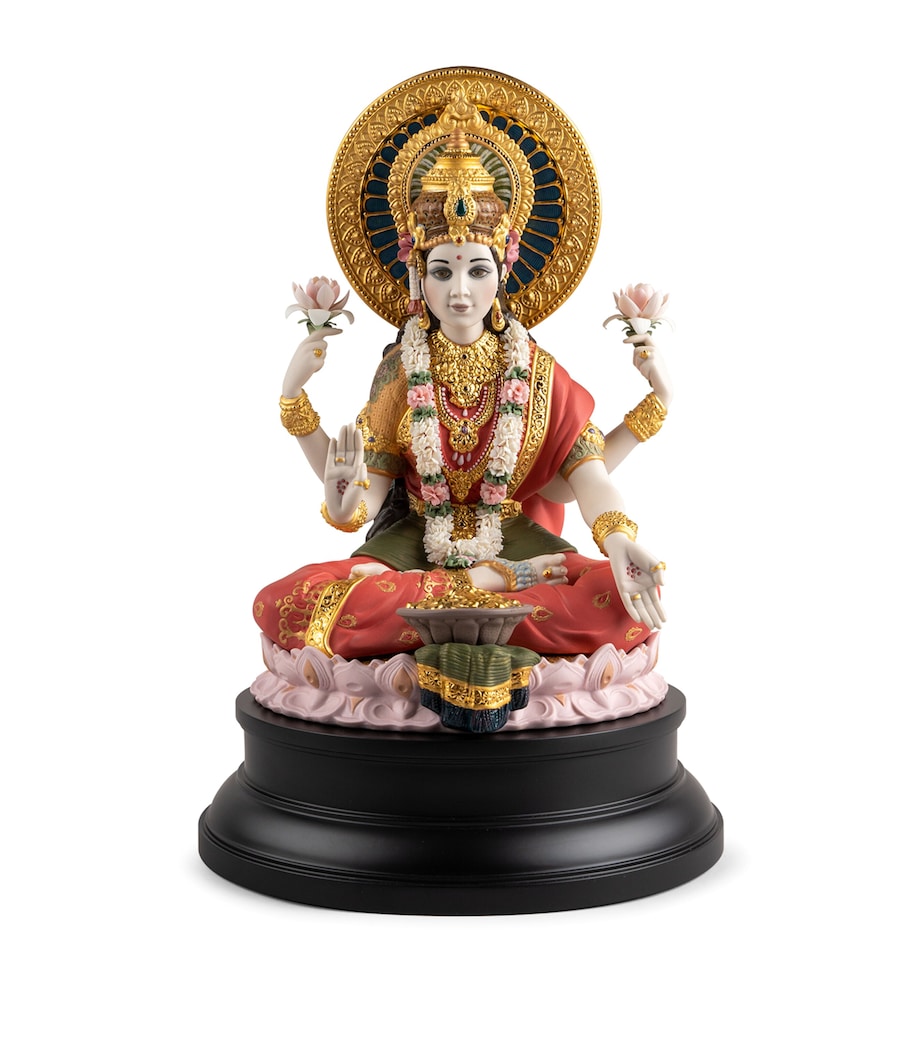 Lladró Goddess Lakshmi Figurine Image 1