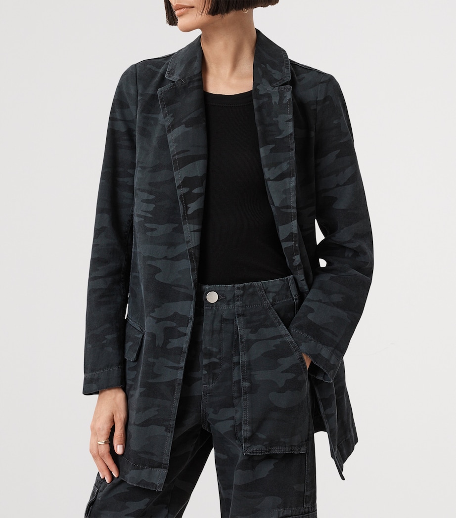 Denim Aleida Blazer CAMO INK BLUE Image 4