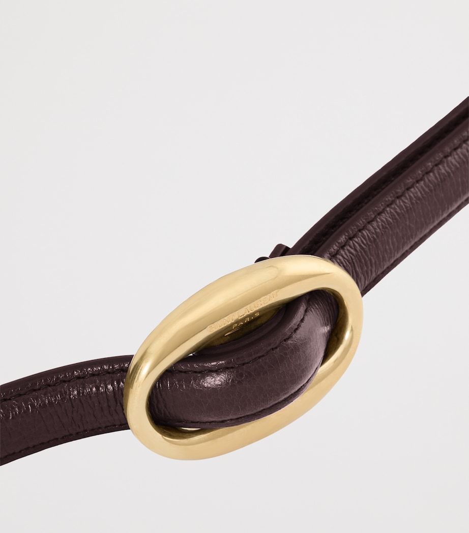 Leather Oval Buckle Belt 2449 Image 3