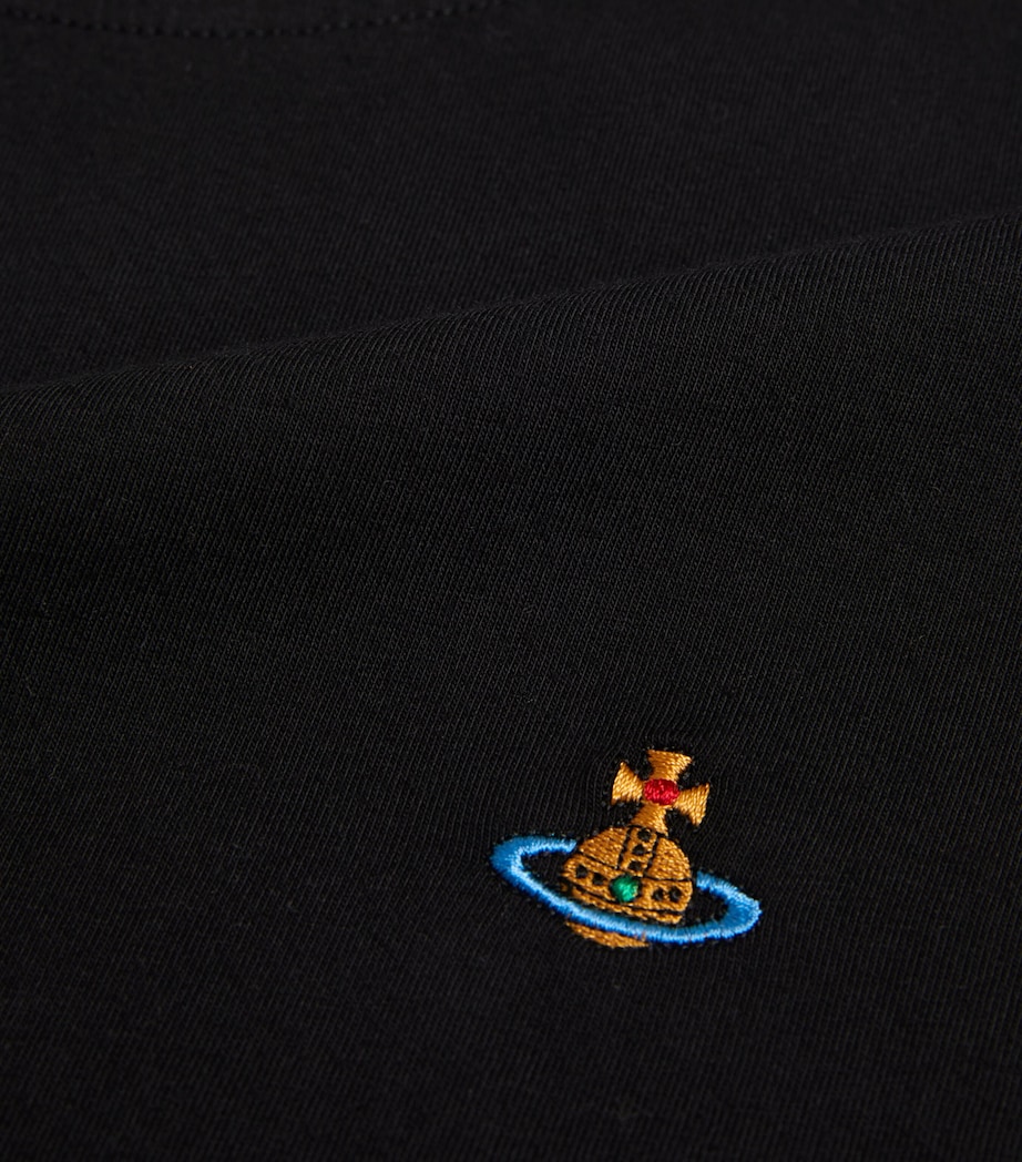 Cotton Orb T-Shirt N401 BLACK Image 6