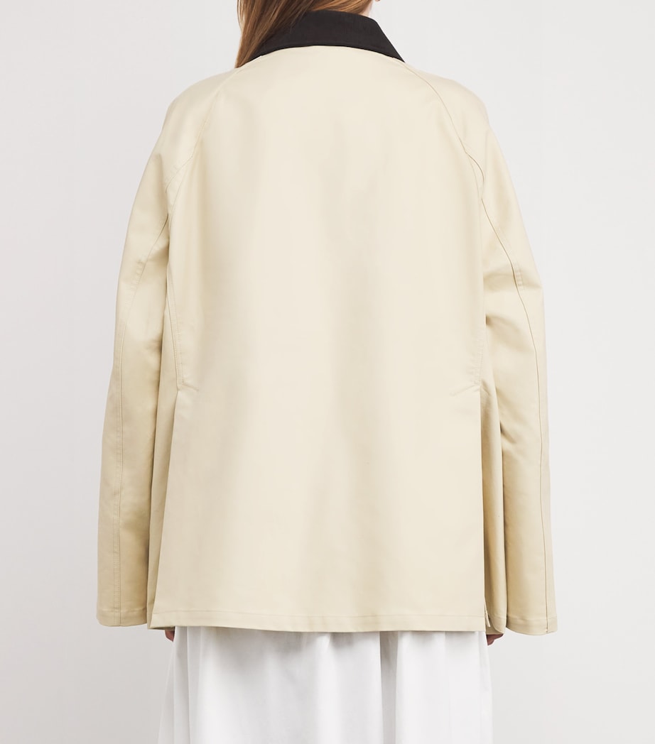 Corduroy-Collar Summer Country Jacket PEANUT 271 Image 4