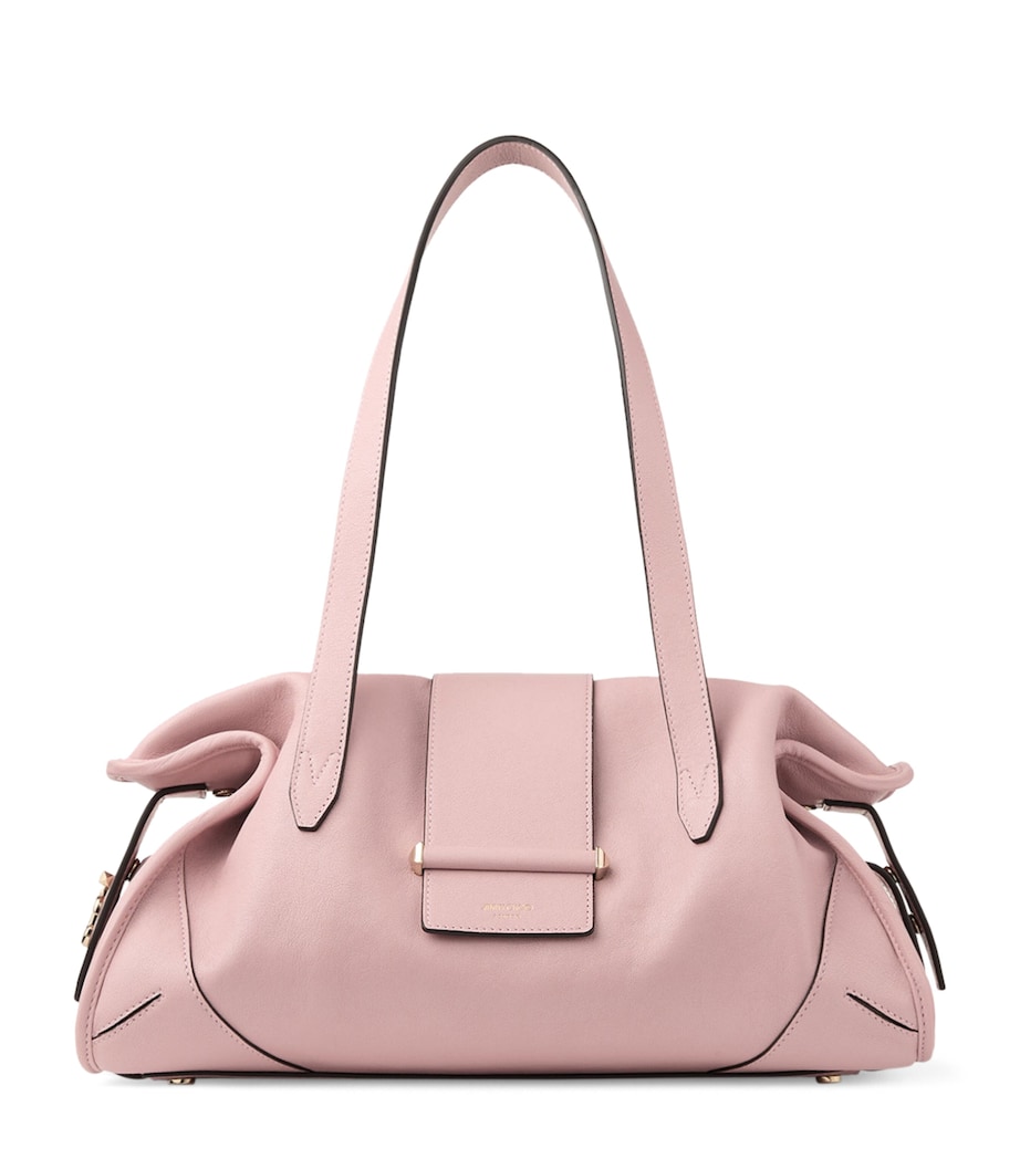 Medium Leather Bar Holdall Bag ROSE/SHINY GOLD Image 1