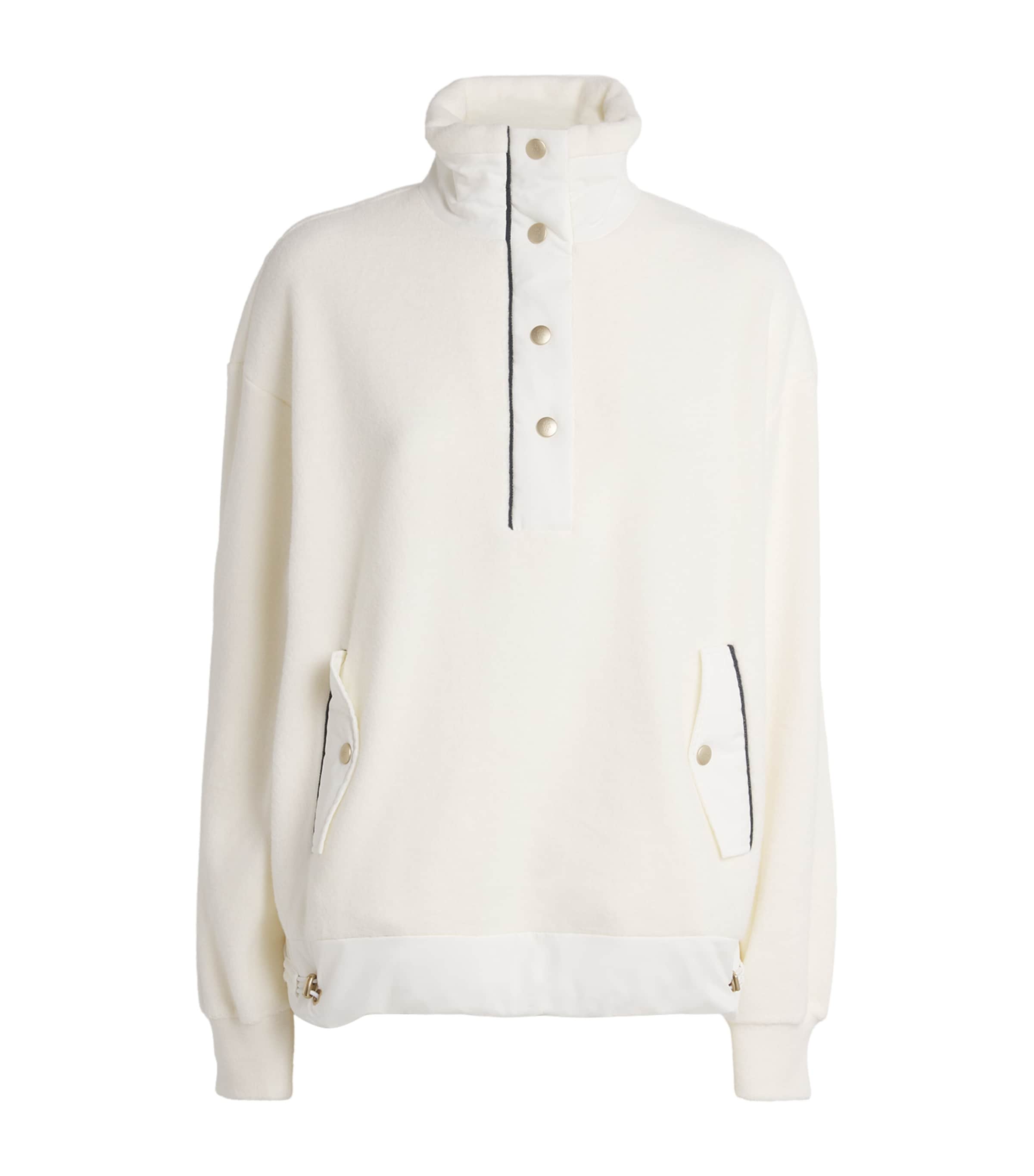 Eleventy Cotton-cashmere Jacket In White