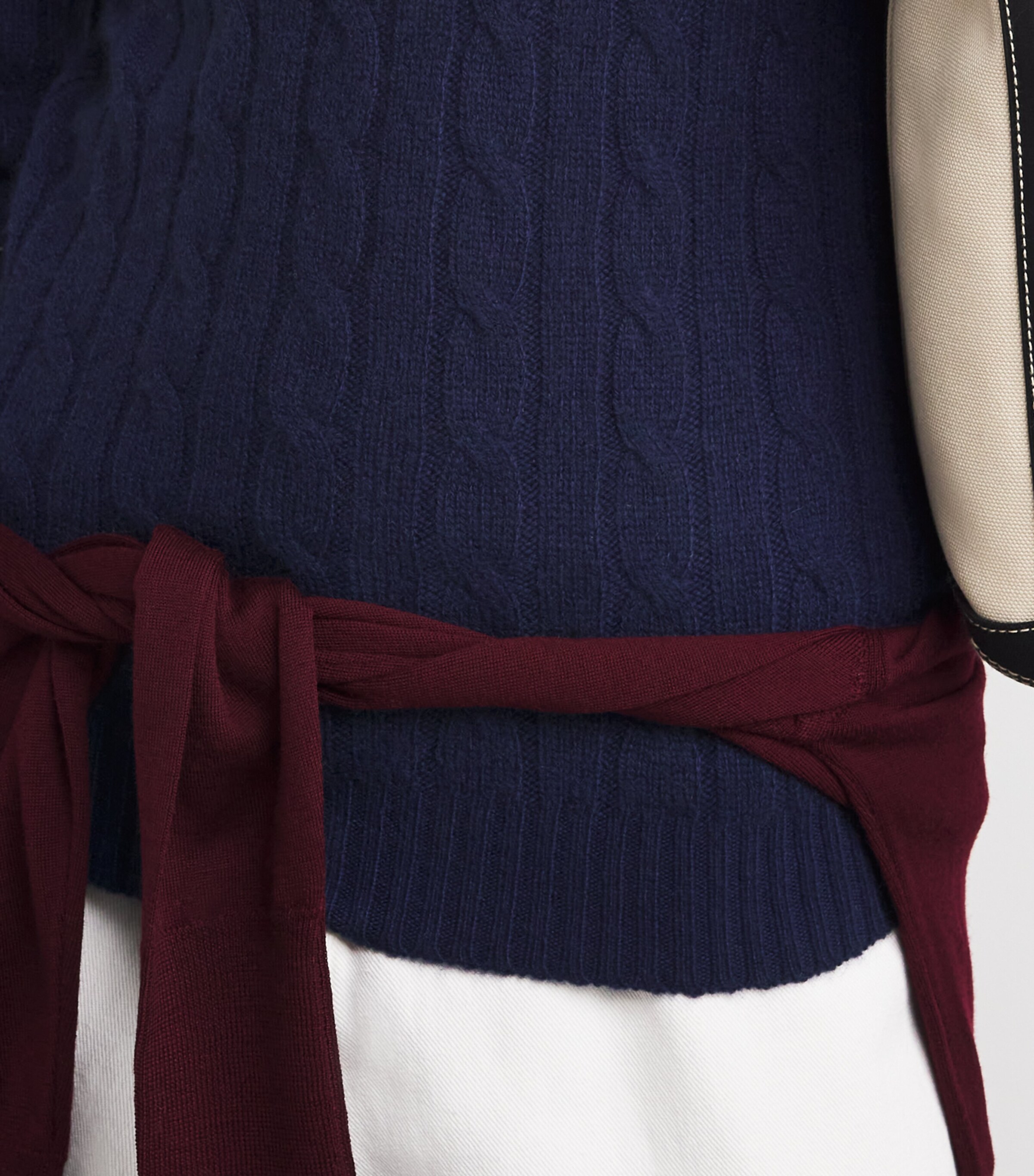 Cashmere Julianna Sweater HUNTER NAVY Image 6