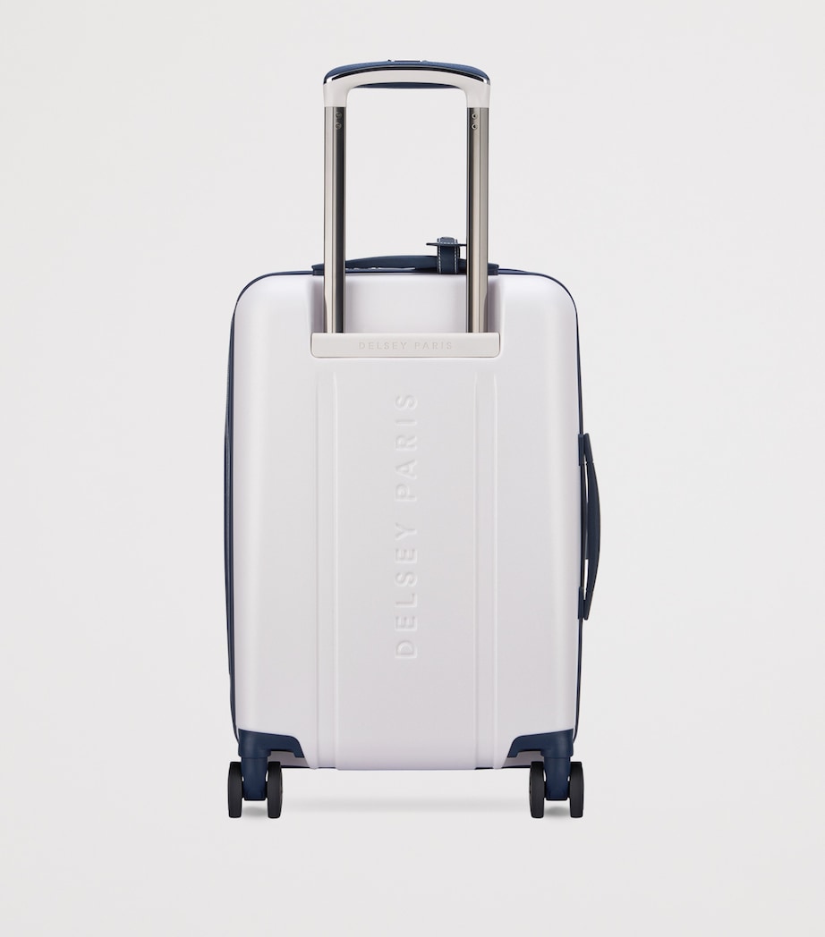 Cadence Expandable Hard Cabin Suitcase (55cm) IVORY / NAVY Image 4
