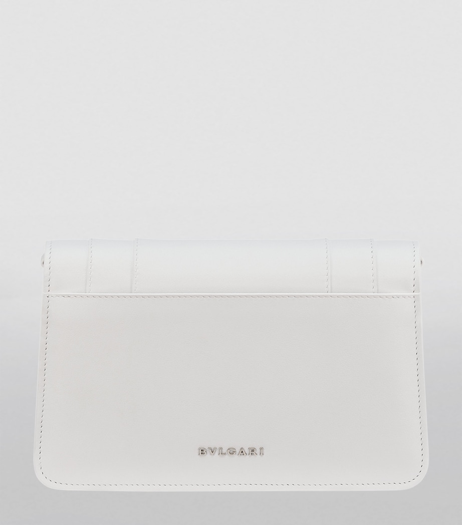 Serpenti Forever East-West Shoulder Bag WHITE Image 4