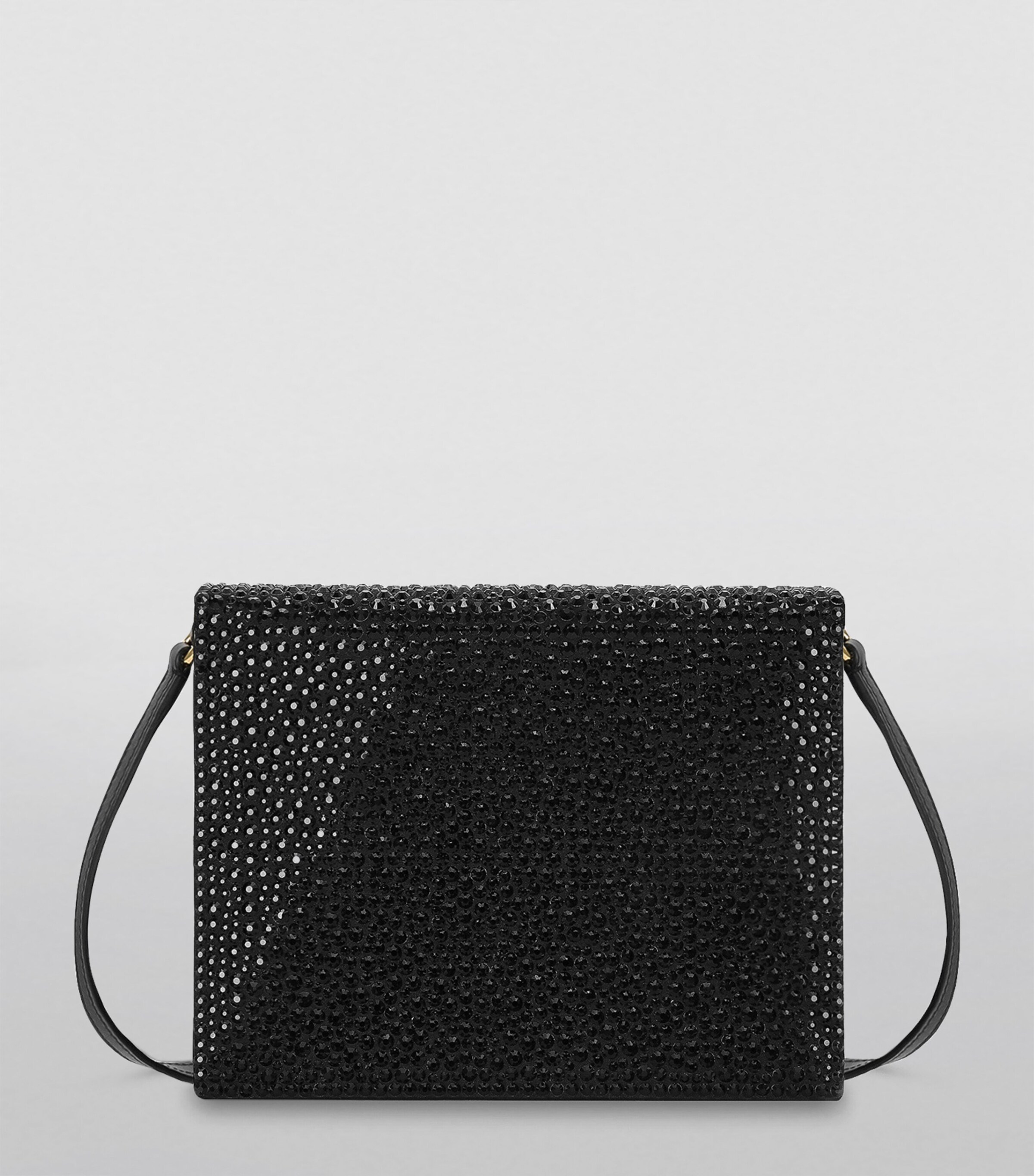 Embellished Logo Cross-Body Bag 8S485-BLACK/JET Image 4