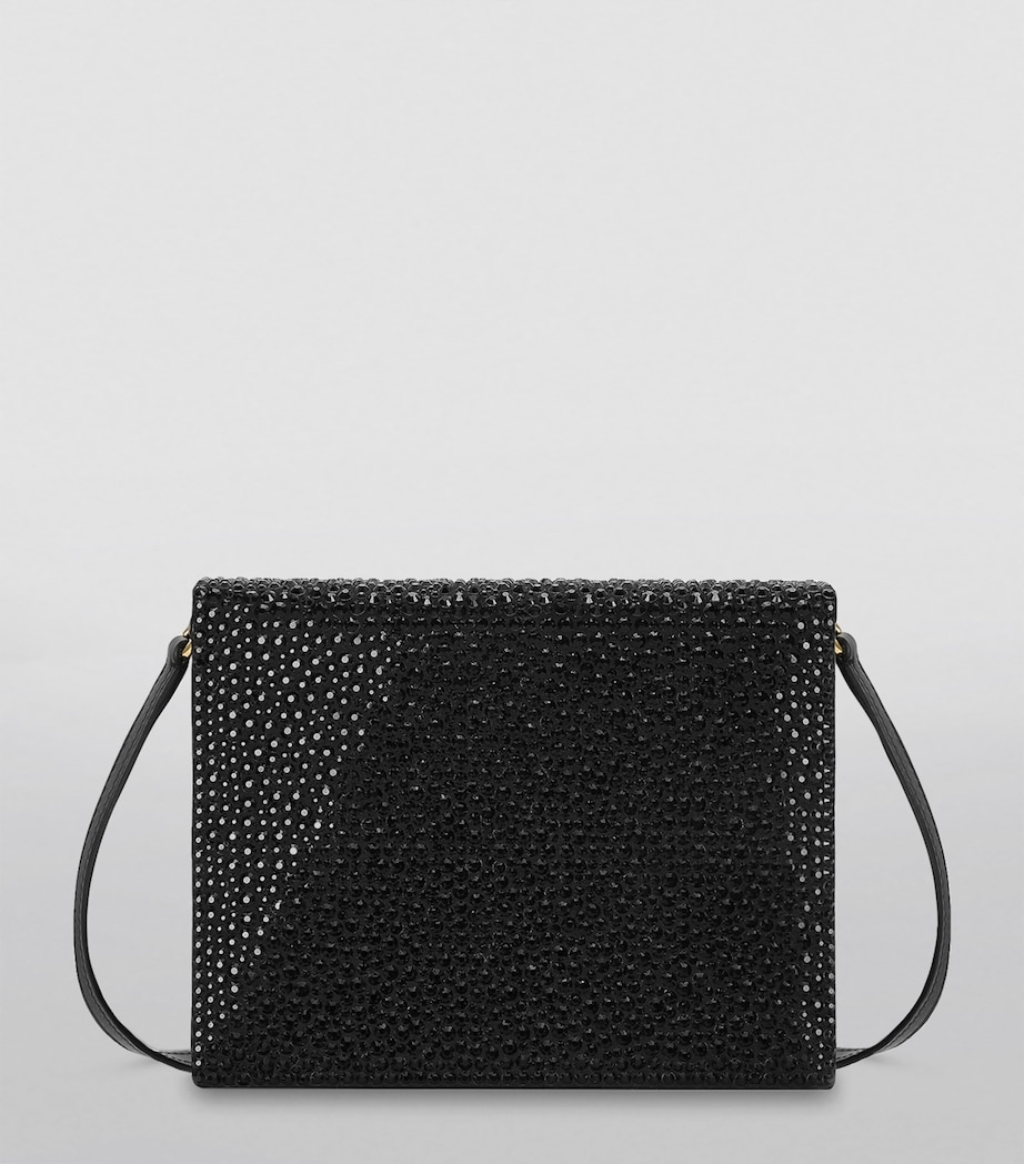 Embellished Logo Cross-Body Bag 8S485-BLACK/JET Image 4