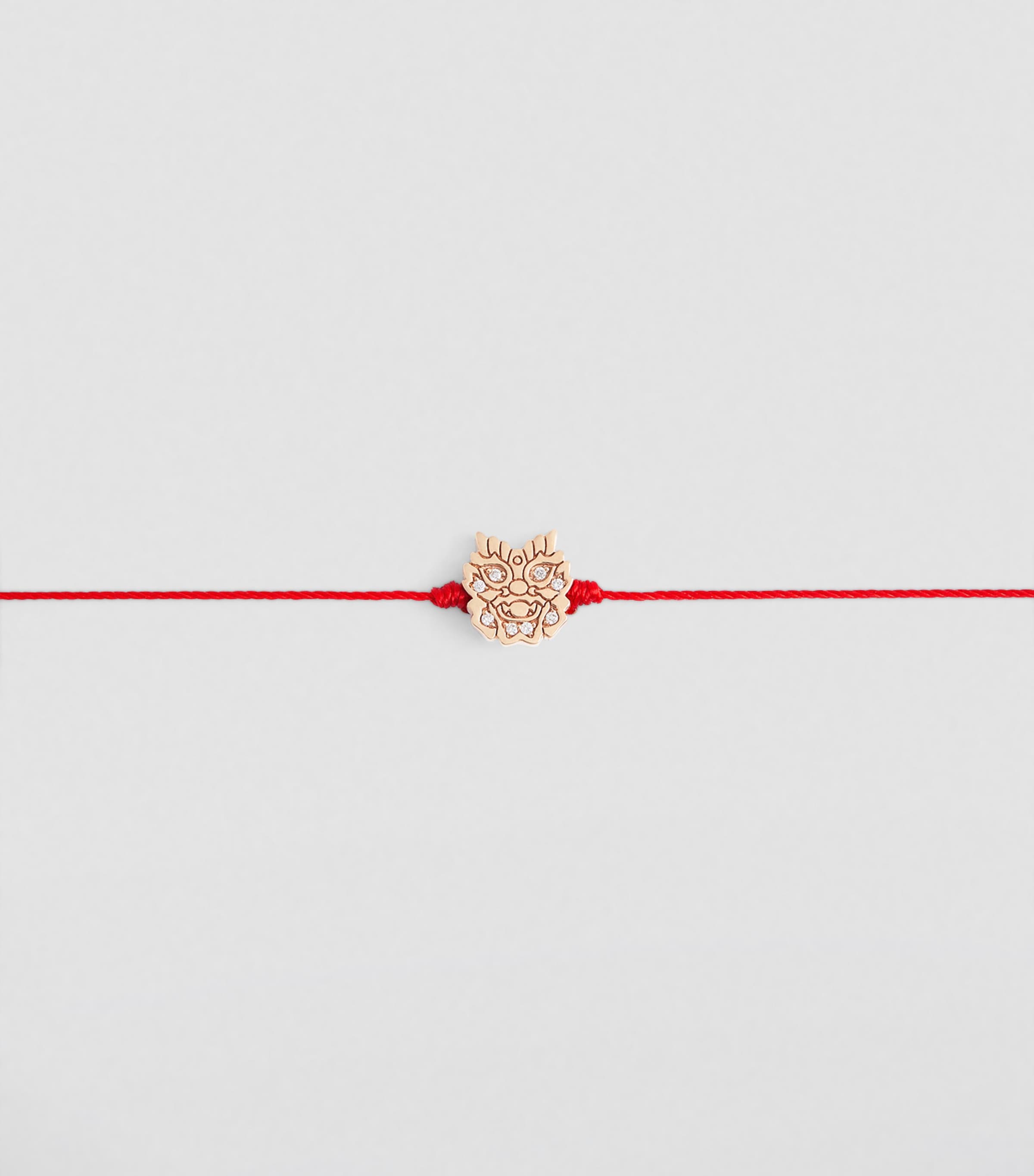 Redline Rose Gold and Diamond Lucky Dragon Bracelet Rose Gold Image 2