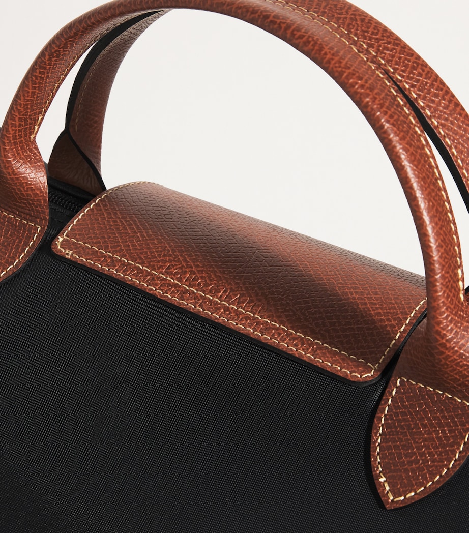 Large Le Pliage Original Travel Bag 001 BLACK Image 6