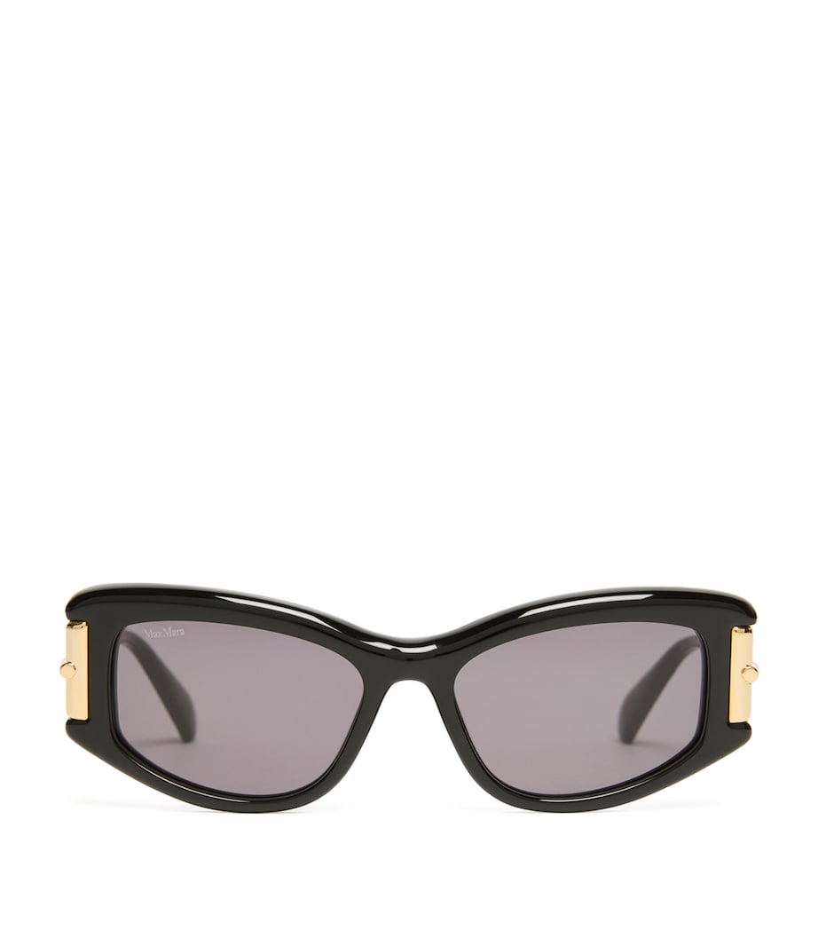 Max Mara Acetate Cat-Eye Sunglasses Black Image 1