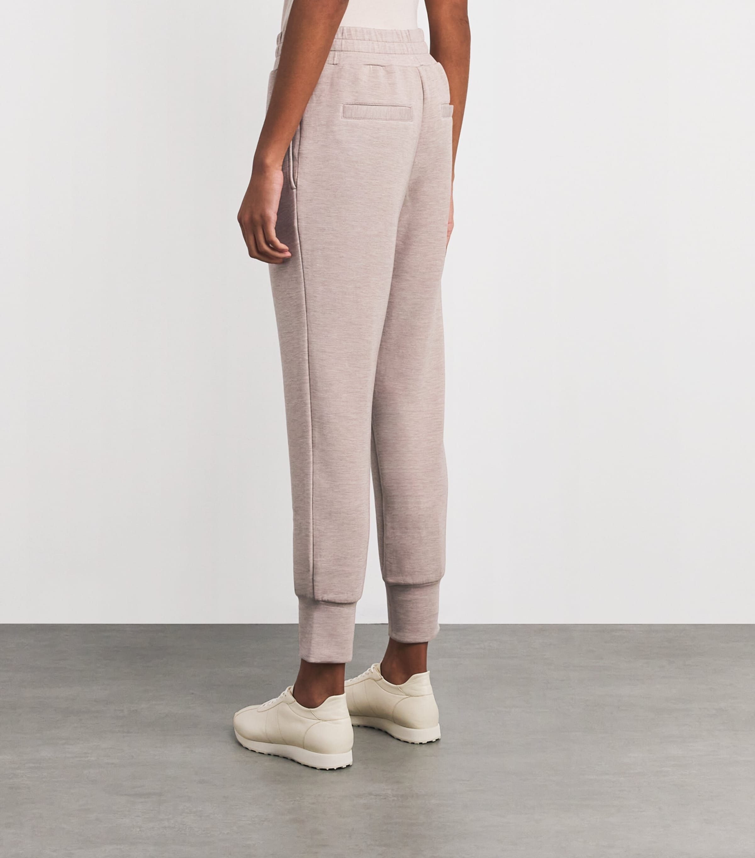 The Slim Cuff Sweatpants TAUPE MARL Image 4