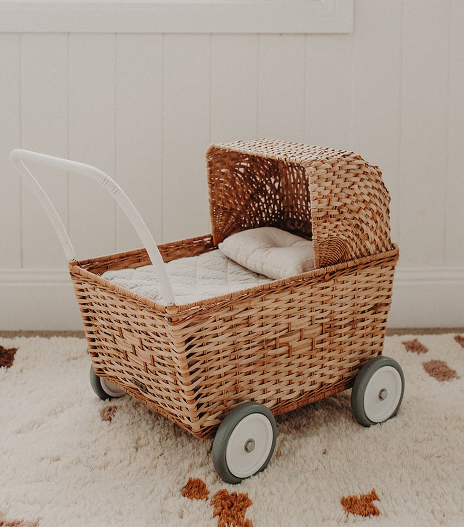 Olli Ella Rattan Strolley Image 4
