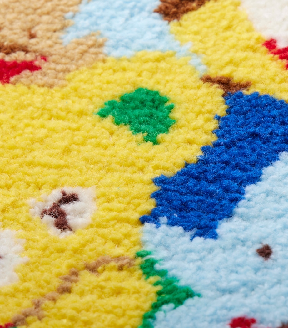 Cotton Logo Bath Mat 87 Image 4