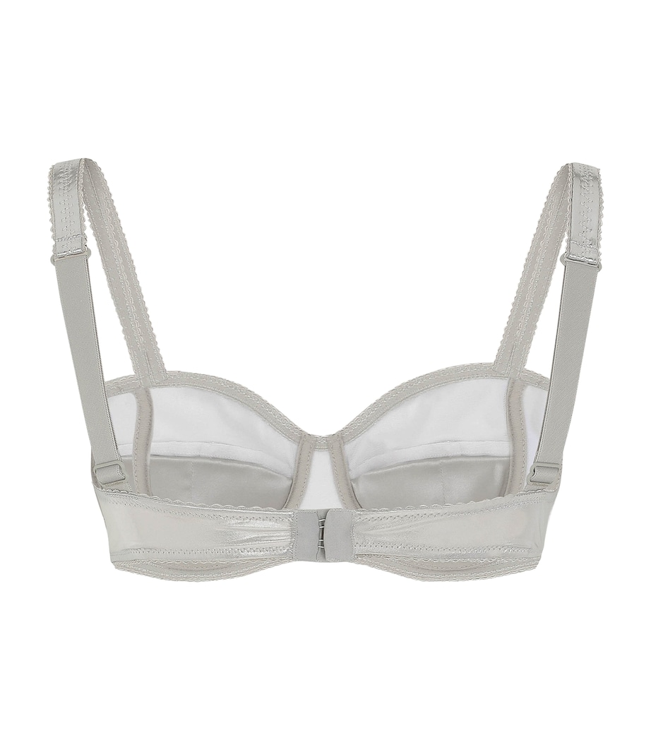Foiled Balconette Bra S0998-SILVER Image 3