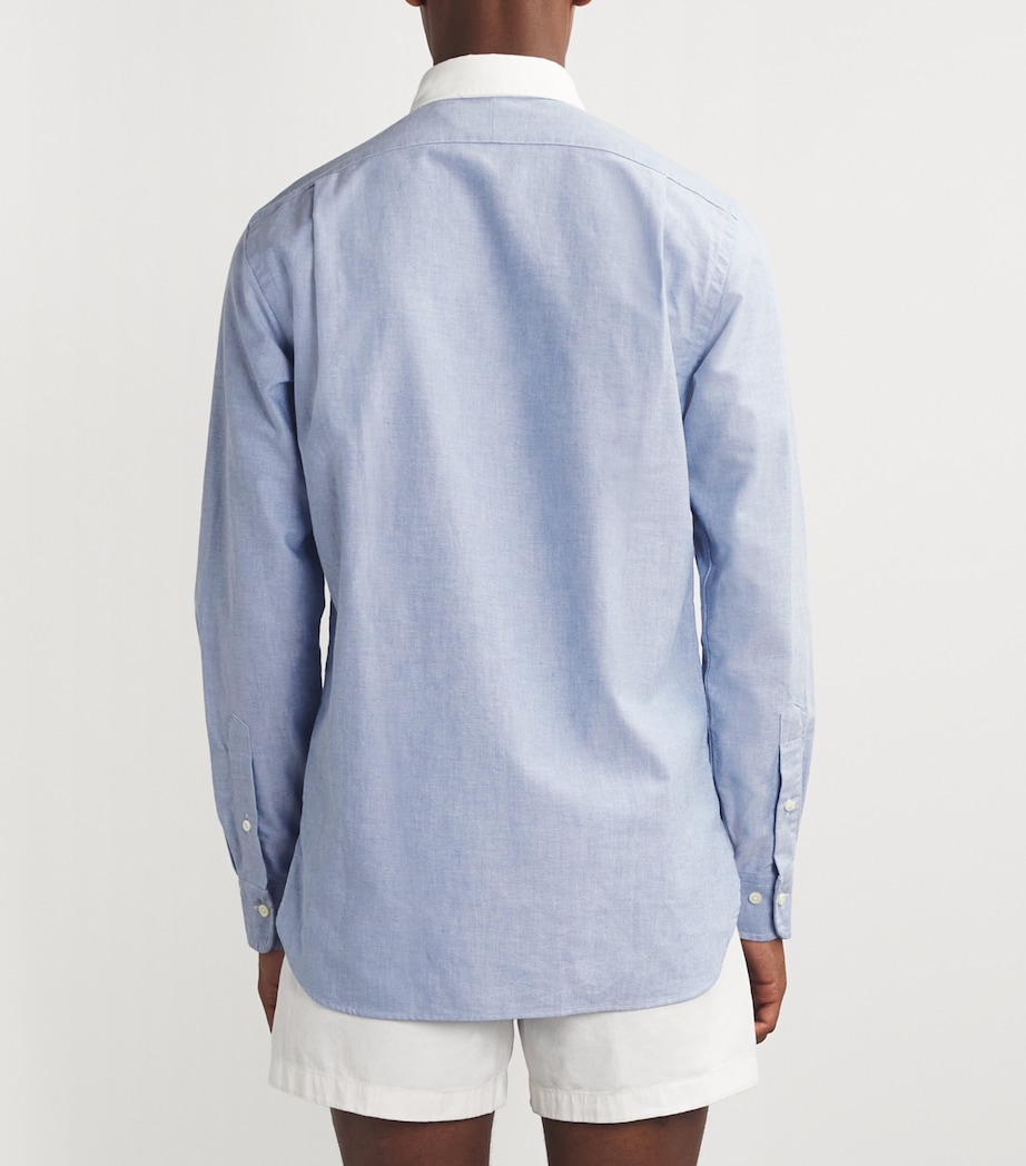 Cotton Club-Collar Oxford BSR BLUE Image 4