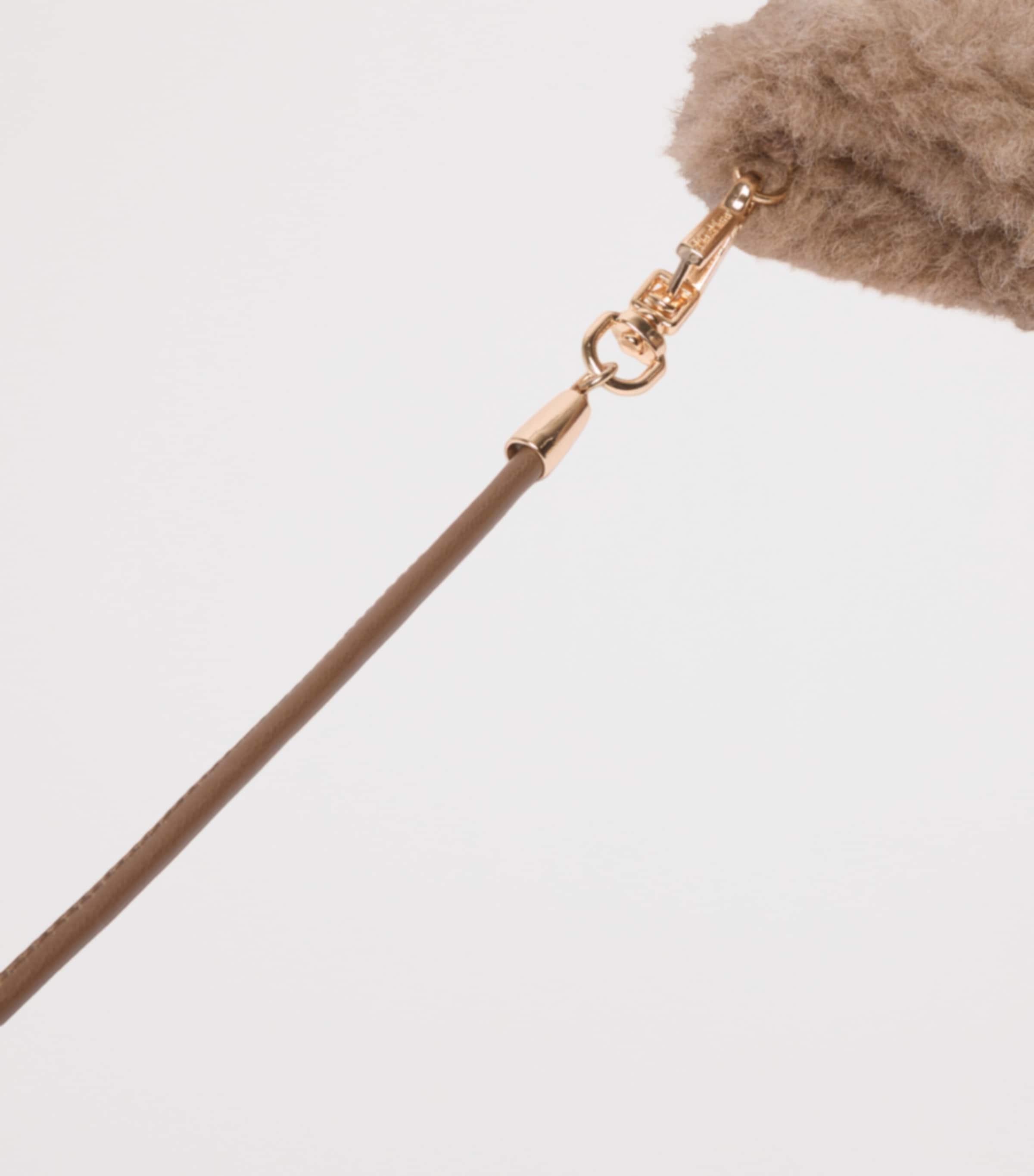 Max Mara Alpaca-Wool-Silk Mittens Beige Golden Image 4