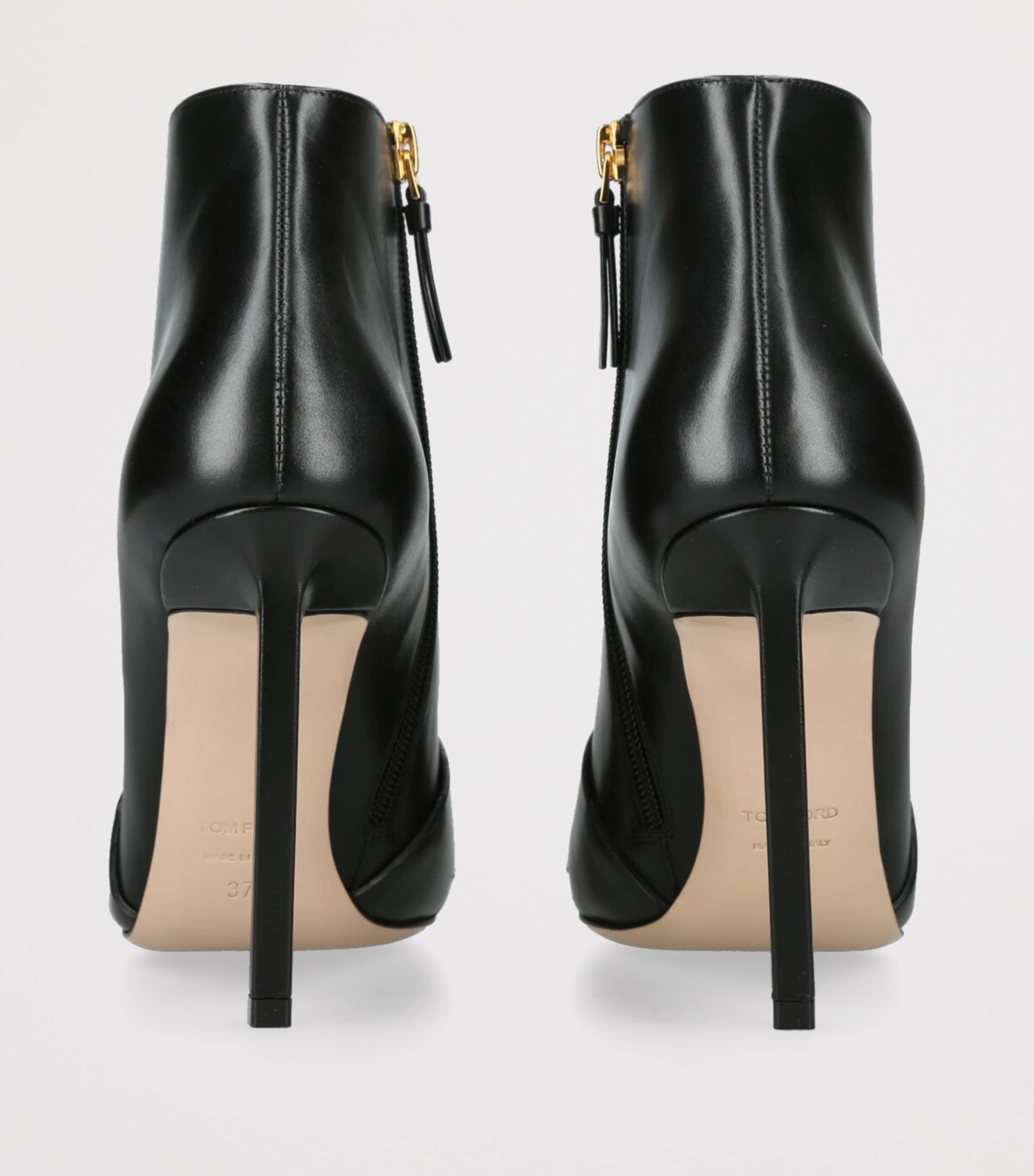 TOM FORD Leather Eva Ankle Boots 105 | Women Shoes | Boots | Heeled Boots | Designers | Tom Ford TOM FORD Leather Eva Ankle Boots 105 | Women Shoes | Boots | Heeled Boots | Designers | Tom Ford