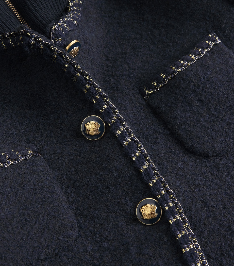Tweed Jacket NAVY BLUE Image 5