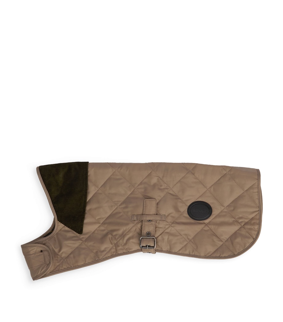 Quilted Dog Coat (Medium) SAND Image 1