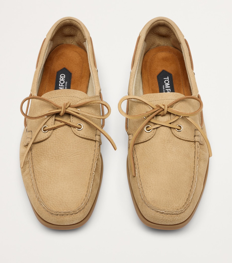 Nubuck Robin Boat Shoes 3BA09 Image 3