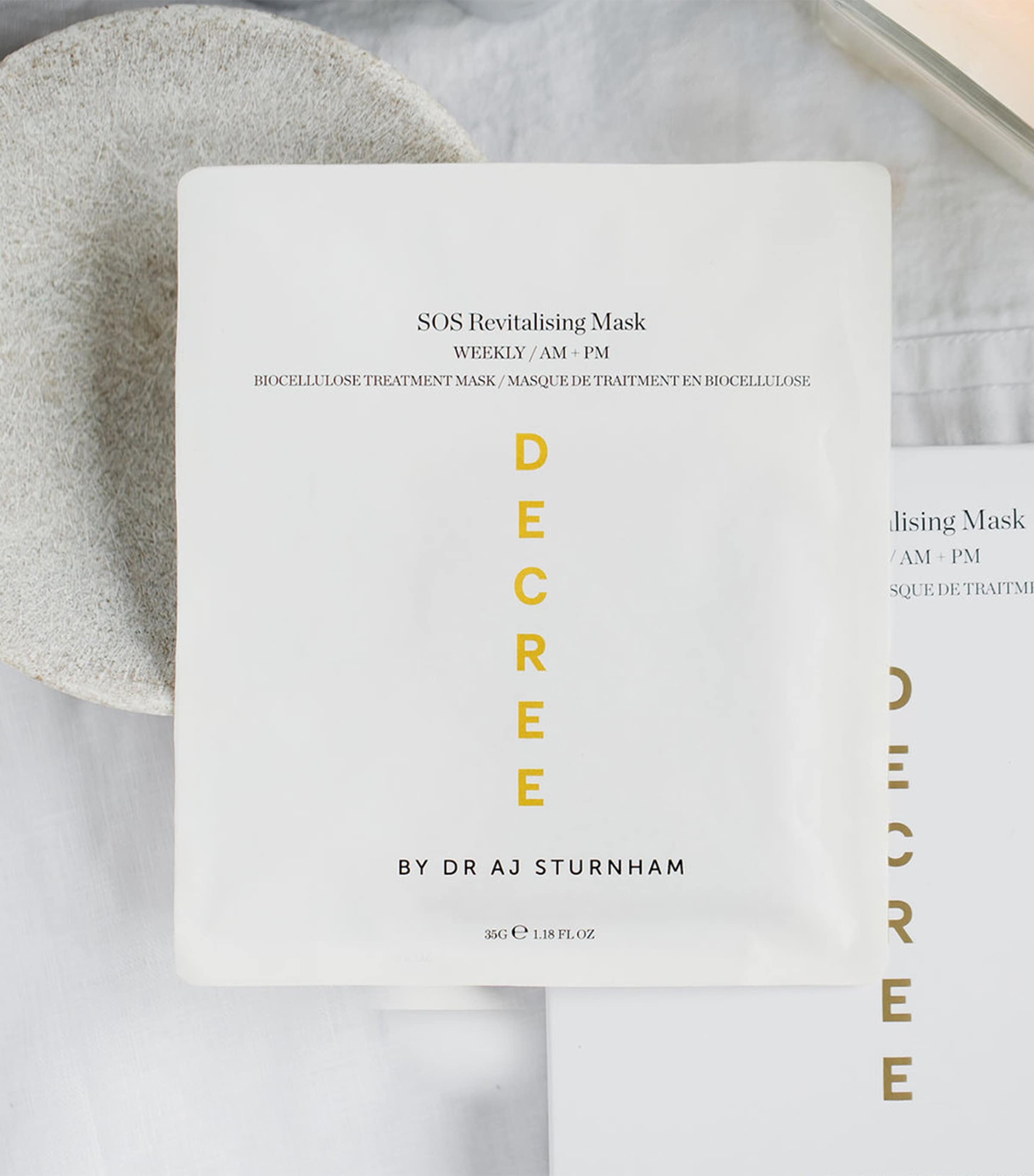 Decree SOS Revitalising Mask (6 x 35g) Image 2