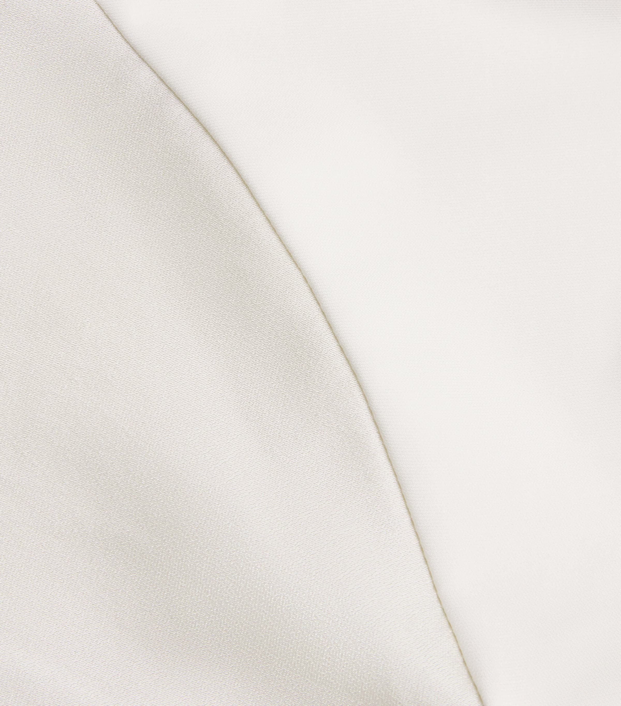 Roland Mouret Womens Contrast-Seam Gown Cream Image 6