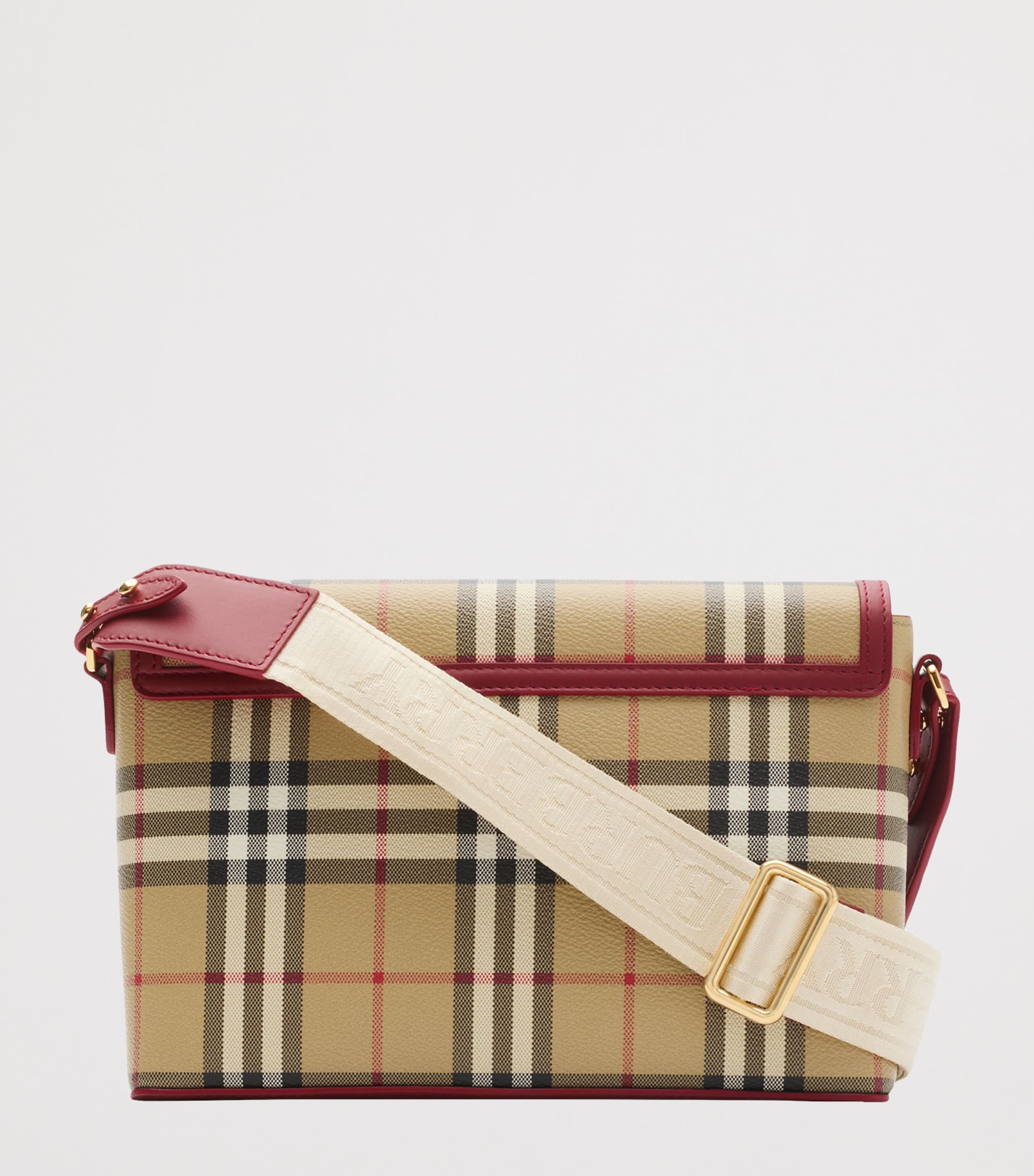 Check Note Cross-Body Bag VNTG CHKRUBY Image 2