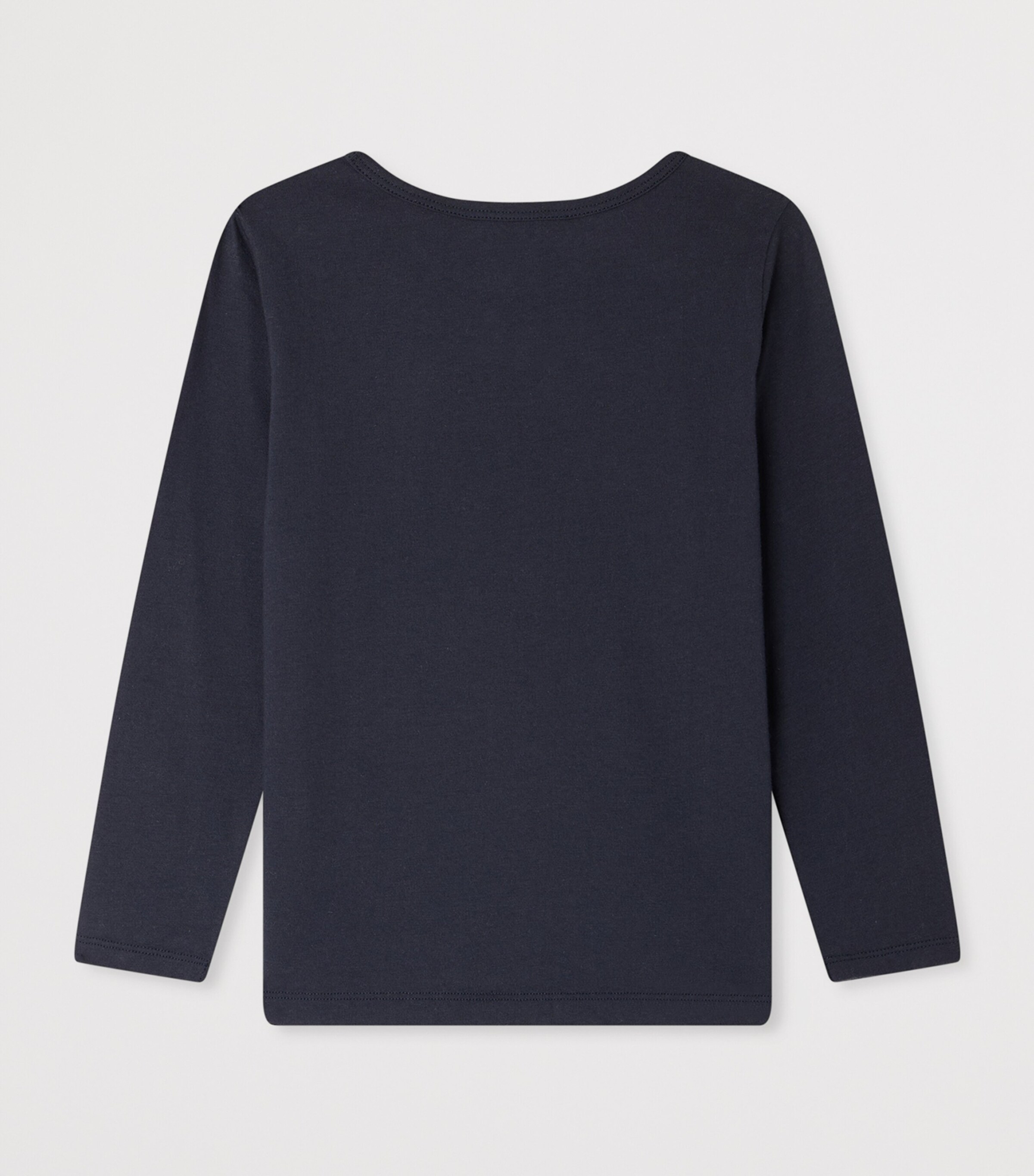 Bonpoint Logo Long-Sleeve T-Shirt (4-8 Years) Upb Marine Image 2